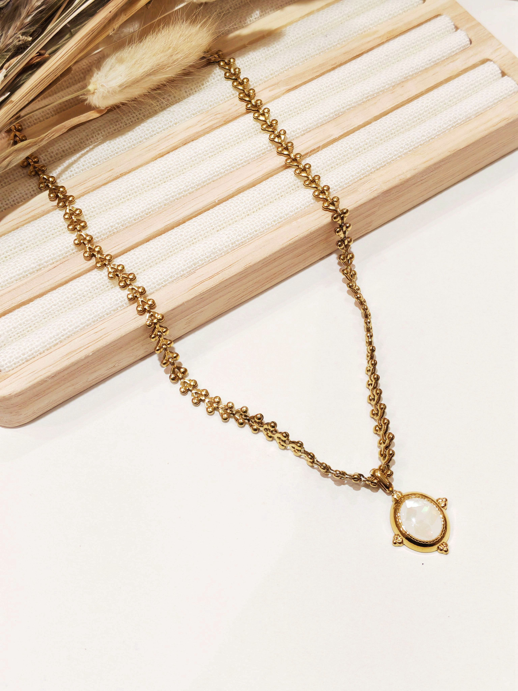 Wholesaler An'gel - Women's Stainless Steel Necklace N377