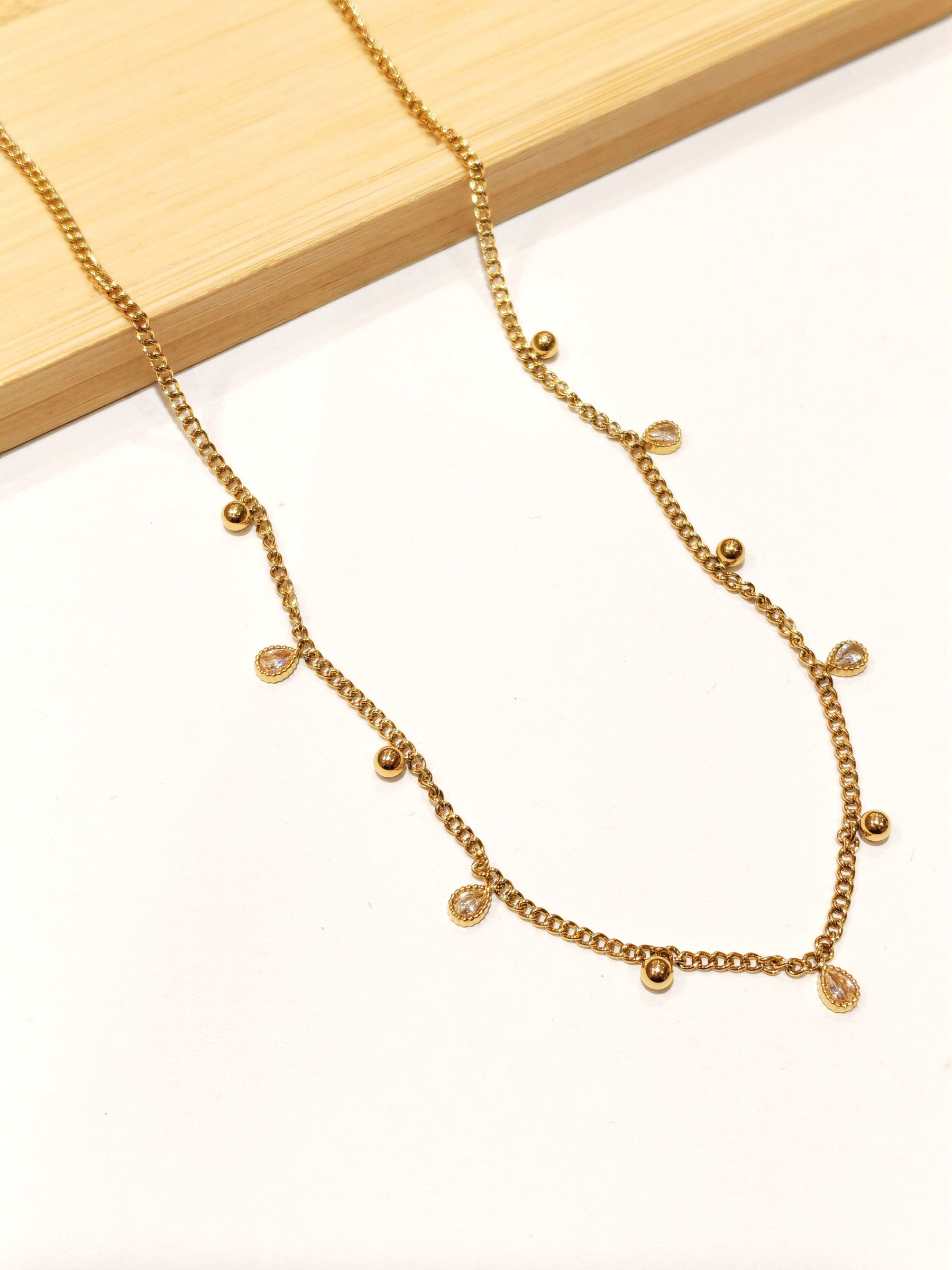 Grossiste An'gel - Collier en acier inoxydable N392
