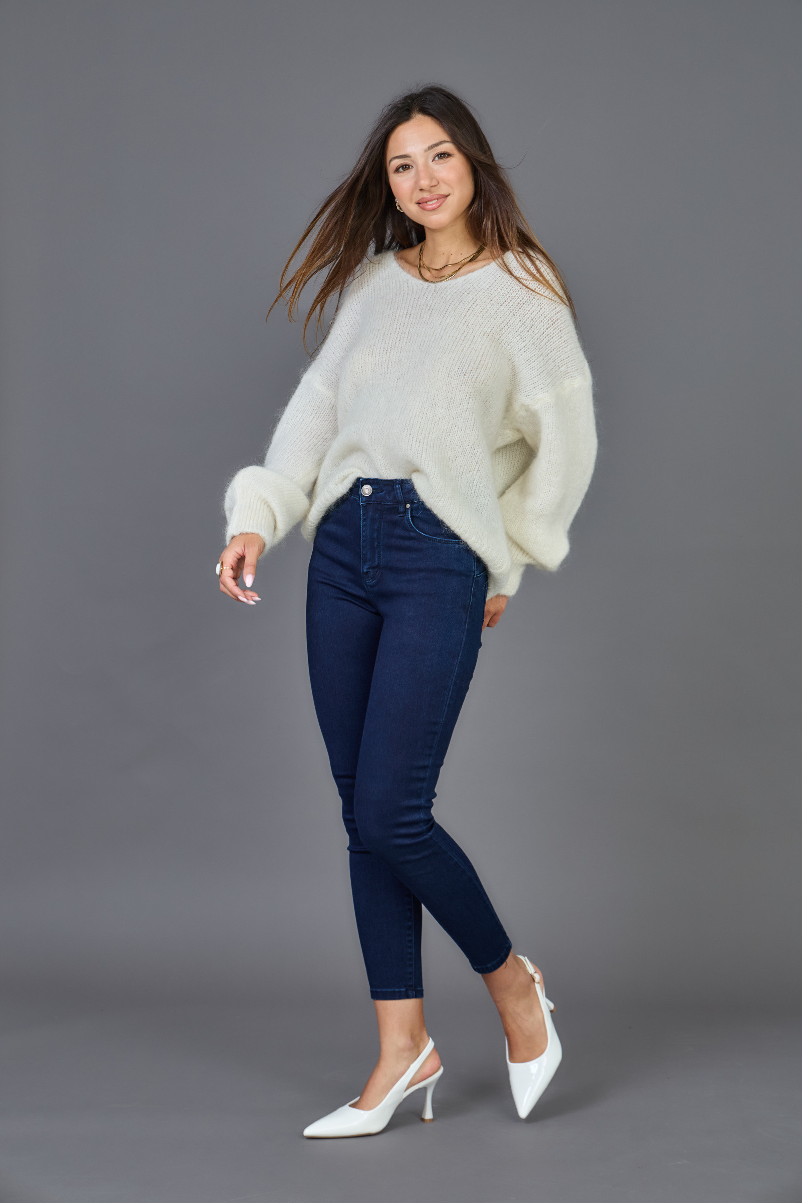 Grossiste Ana & Lucy - Jeans slim push-up ( Hyper-Stretch )