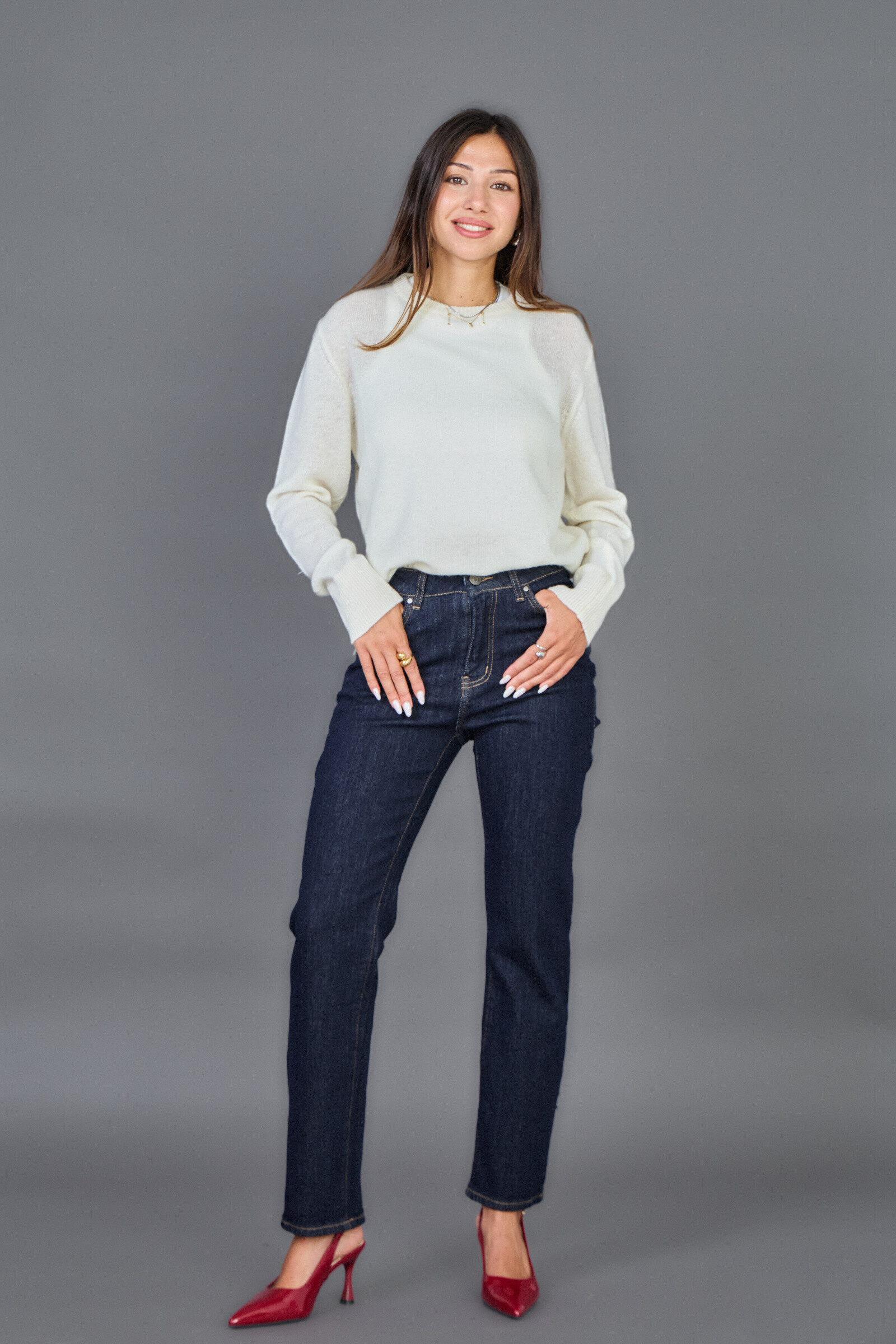 Großhändler ANA & LUCY - Gerade geschnittene Jeans - ANA & LUCY