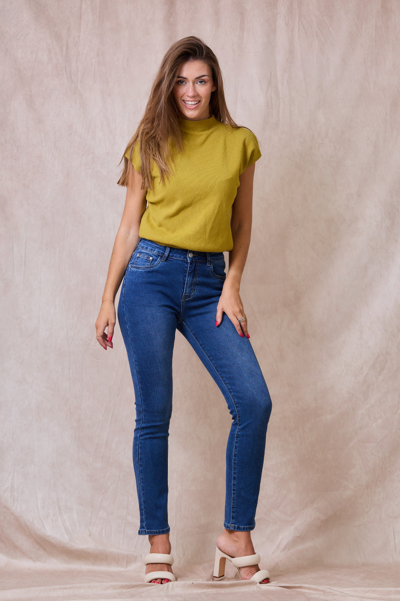 Wholesaler ANA & LUCY - Straight cut jeans - ANA & LUCY