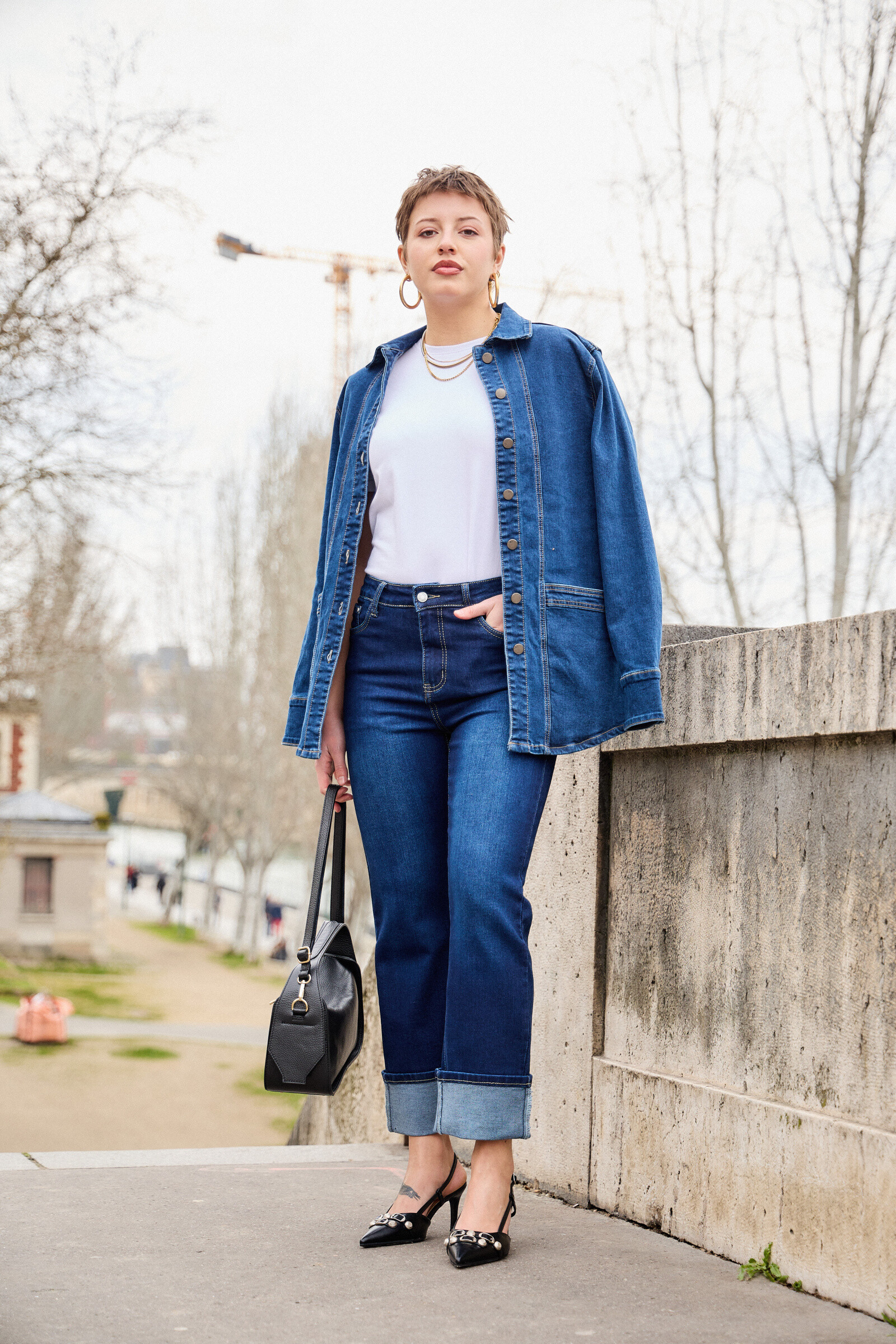 Grossista ANA & LUCY - Jeans dritte (orlo al contrario) - ANA & LUCY