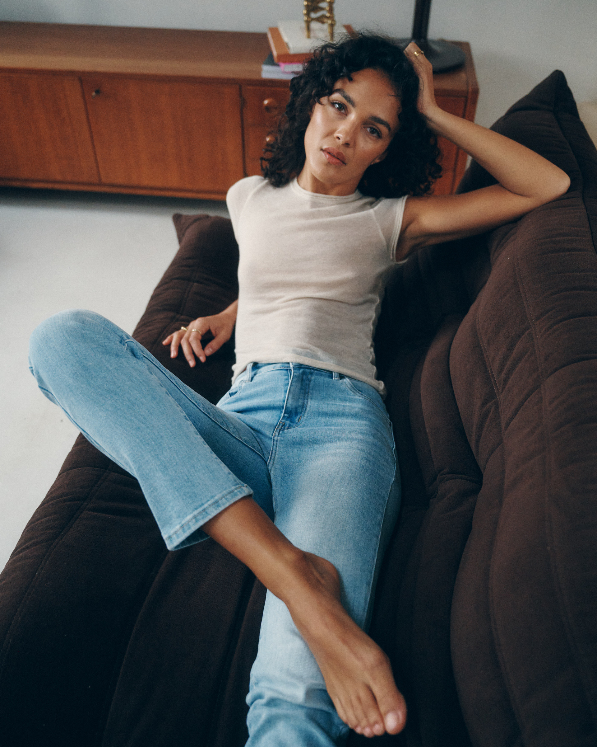 Großhändler Ana & Lucy - Gerade Jeans (Gerader Schnitt) "Elsa" - Ana & Lucy