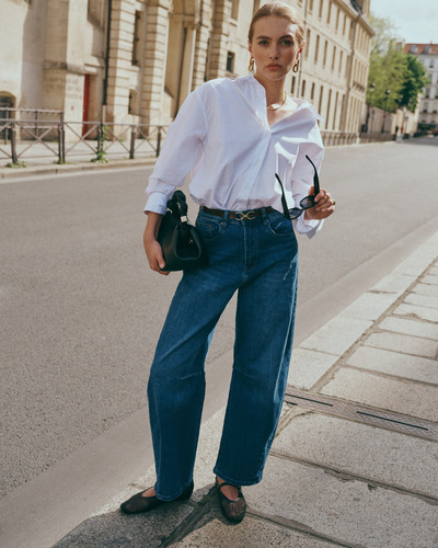 Grossista Ana & Lucy - Jeans Barrel "Louisa" - ANA & LUCY Grossista Ana & Lucy - Jeans Barrel "Louisa" - ANA & LUCY