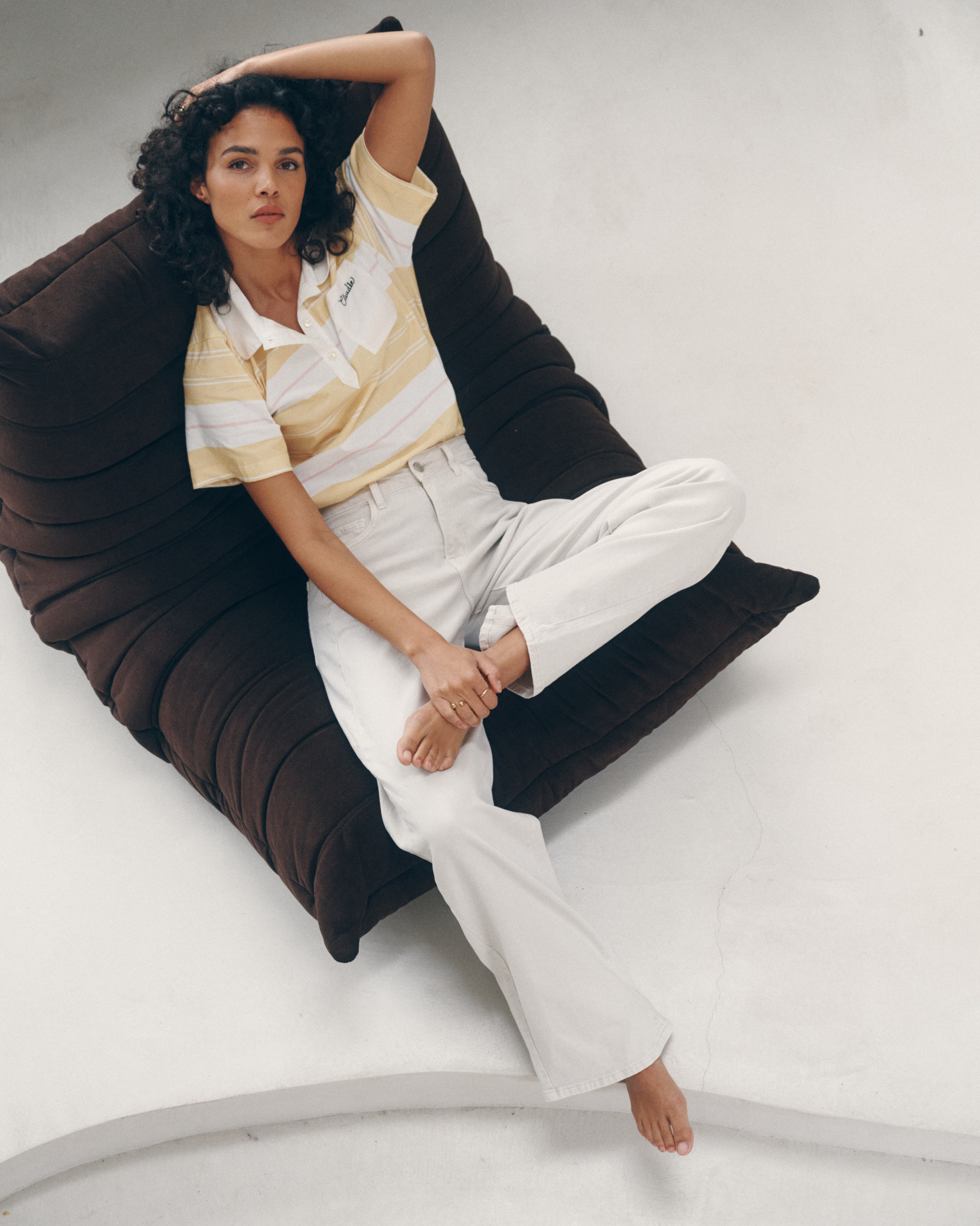 Grossiste Ana & Lucy - Jeans Barrel "Lowen" (Sans Plis) - Ana & Lucy