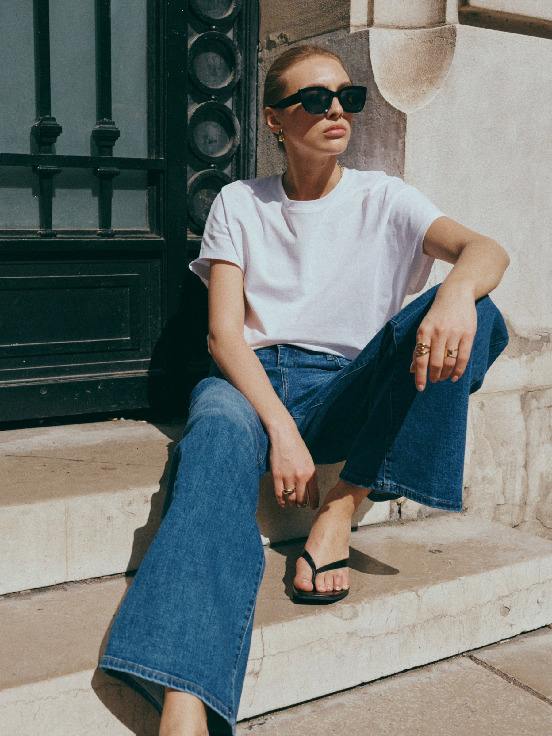 Grossiste Ana & Lucy - Jeans straight relaxed "Émilie" - Ana & Lucy
