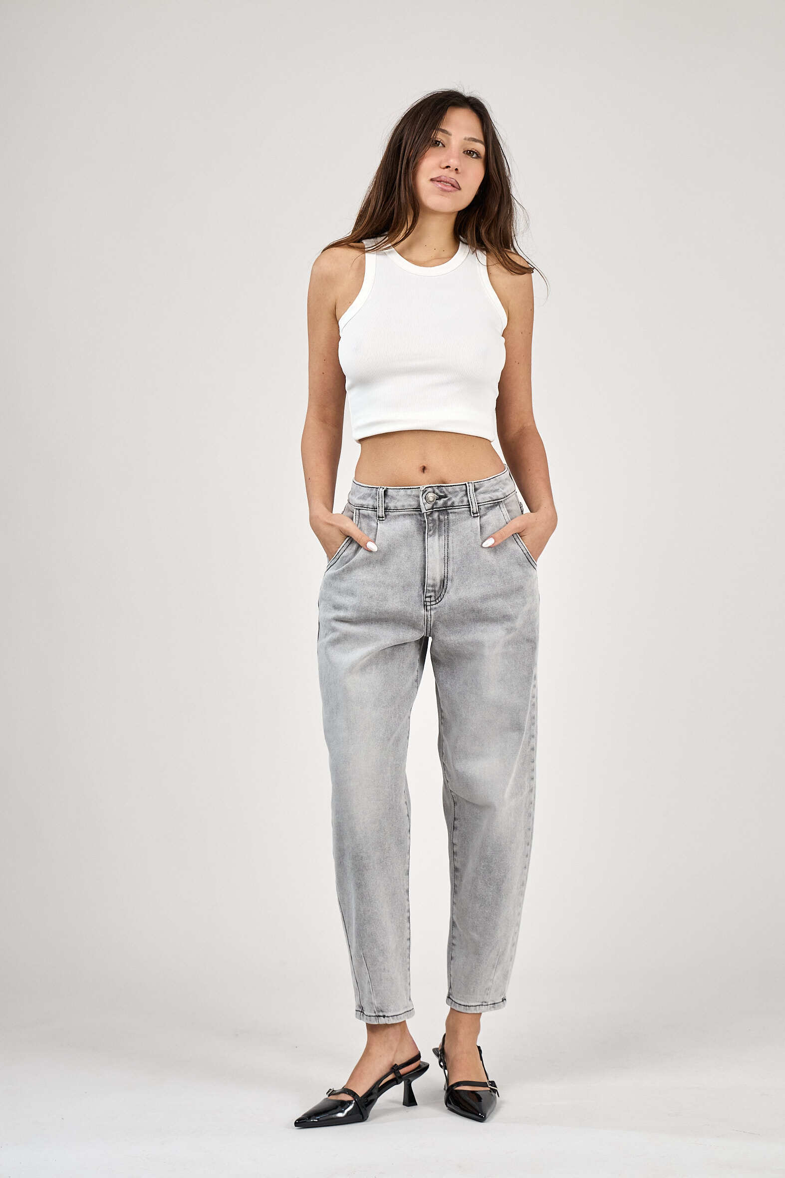 Grossiste Ana & Lucy - Jeans Balloon Talyssa - Ana & Lucy