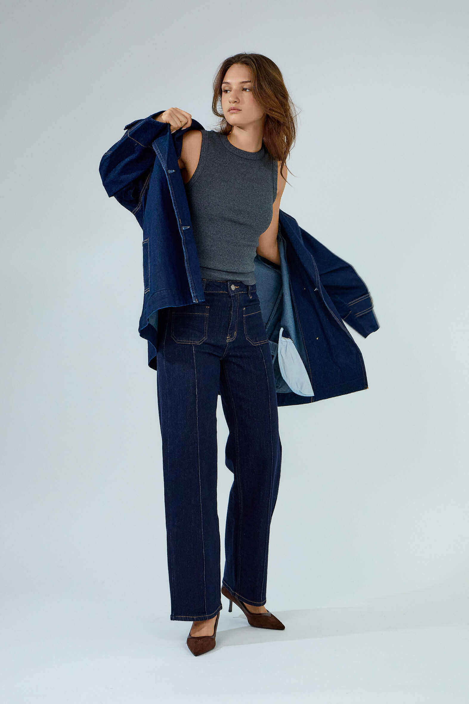 Grossista Ana & Lucy - Jeans Wide Straight "Enelia" - Ana & Lucy