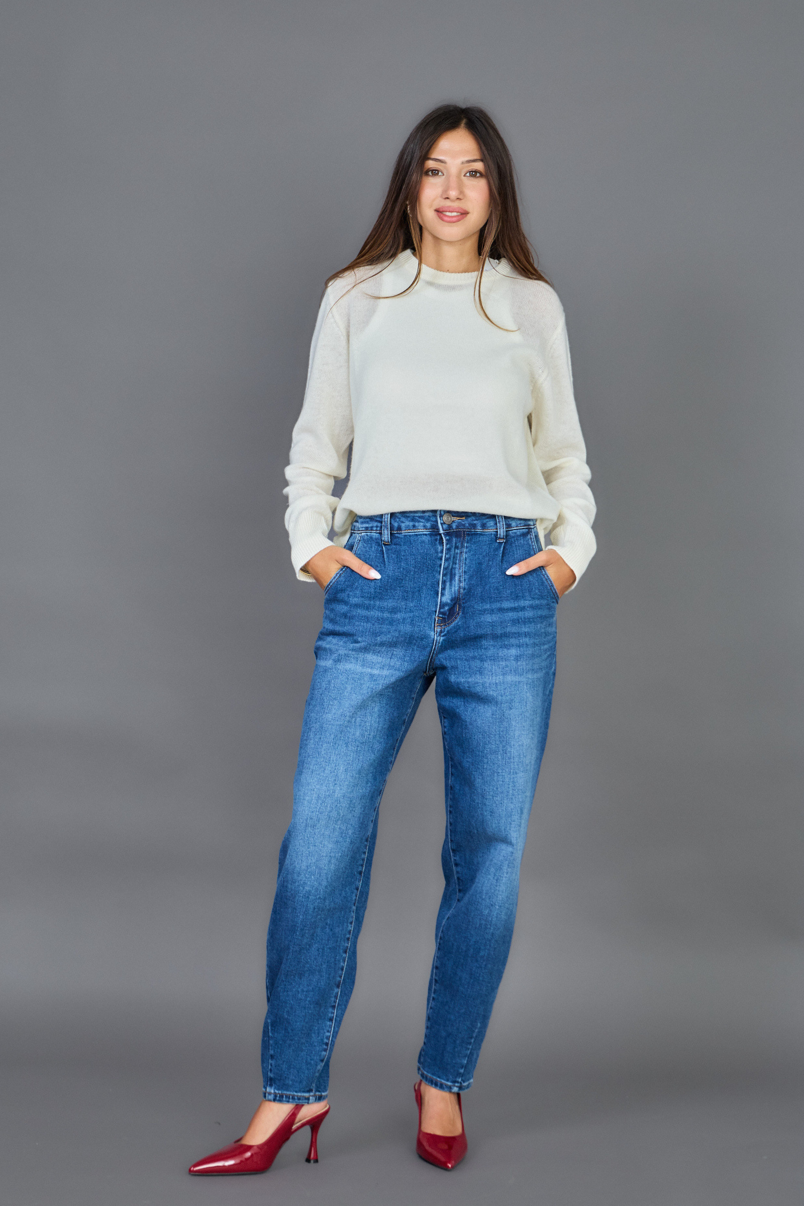 Mayorista Ana & Lucy - Jeans globo (largo extendido) Talyne - Ana & Lucy