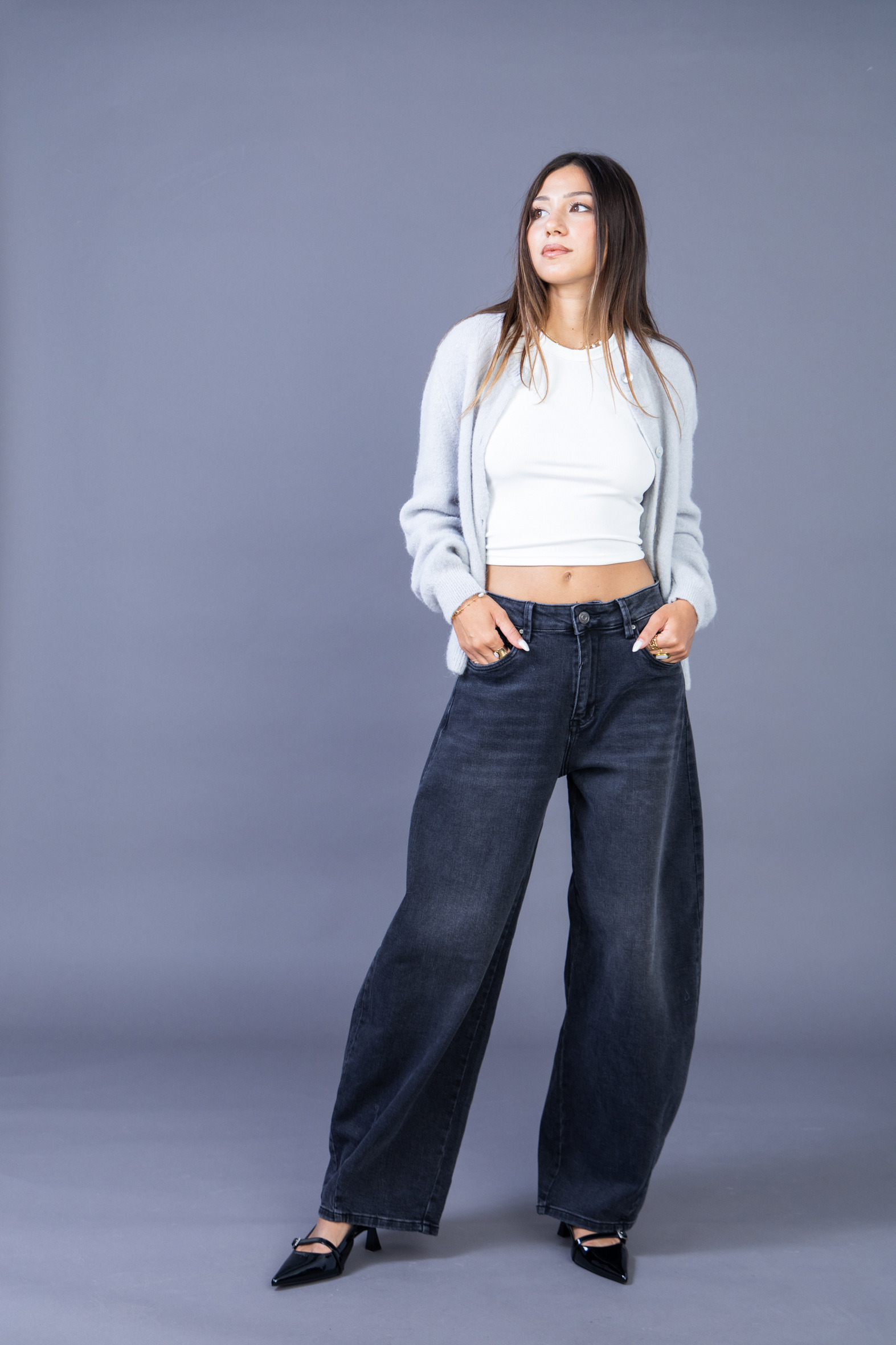 Großhändler Ana & Lucy - Barrel Loose Jeans (Extra Balloon) "Melina" - Ana & Lucy