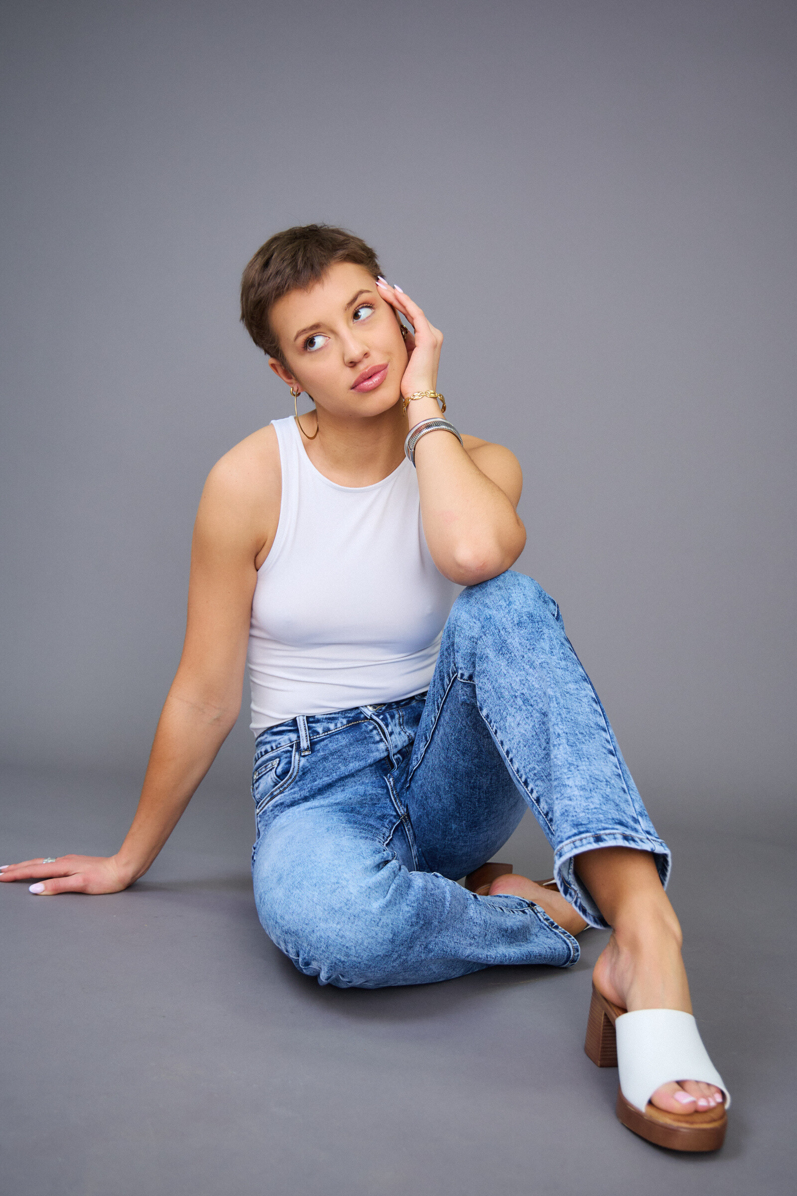Wholesaler ANA & LUCY - Jeans Straight -Leg (Straight Cup) - ANA & LUCY