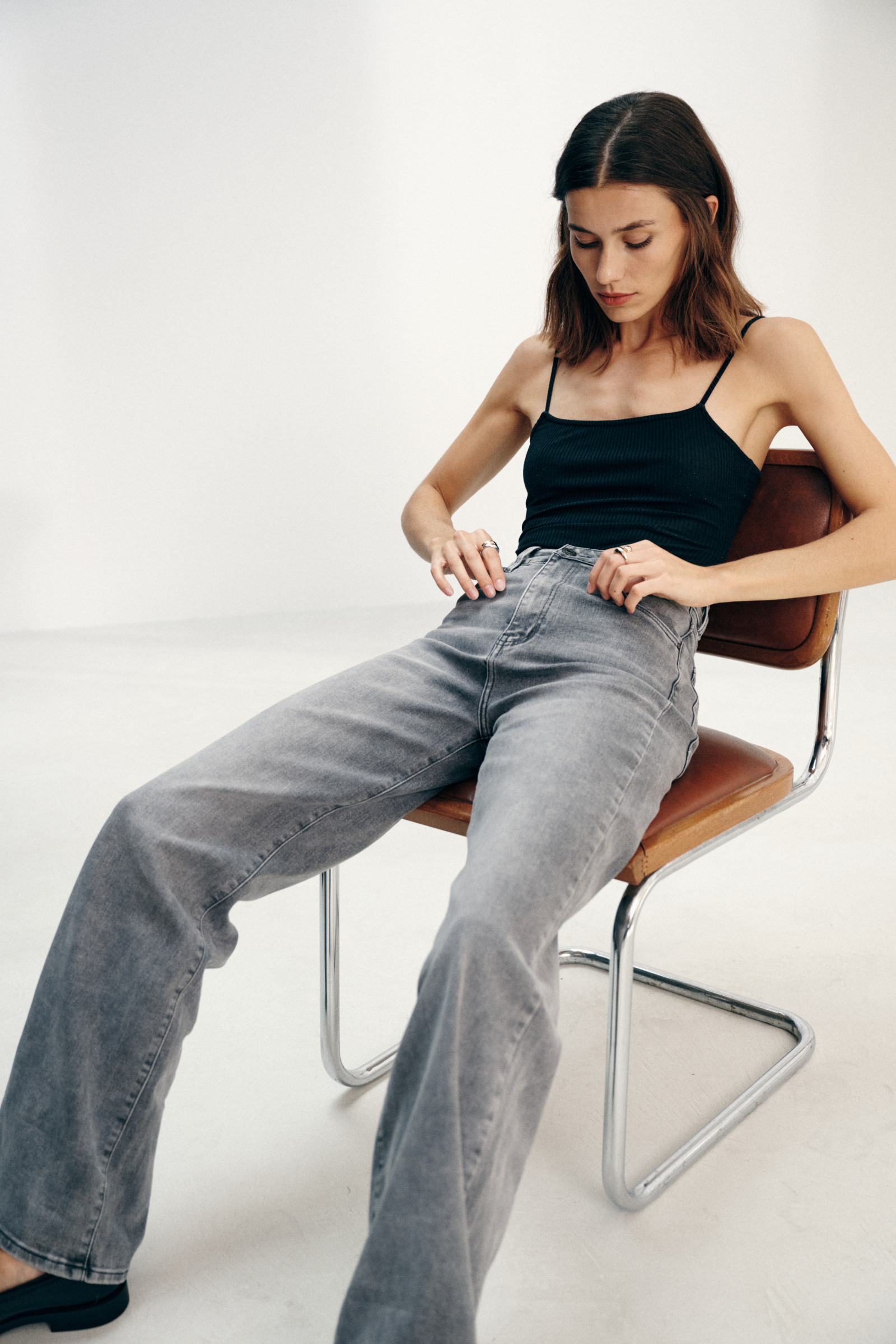 Grossiste Ana & Lucy - Jeans straight relaxed "Émilie" - Ana & Lucy