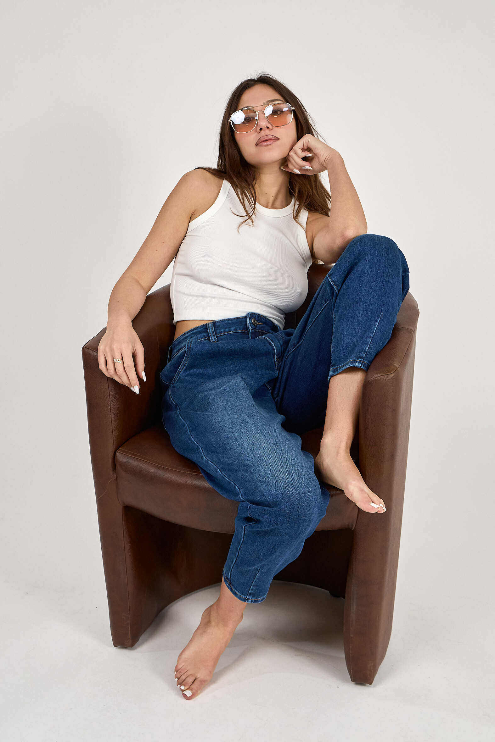 Großhändler Ana & Lucy - "Talyssa" Balloon Jeans - Ana & Lucy