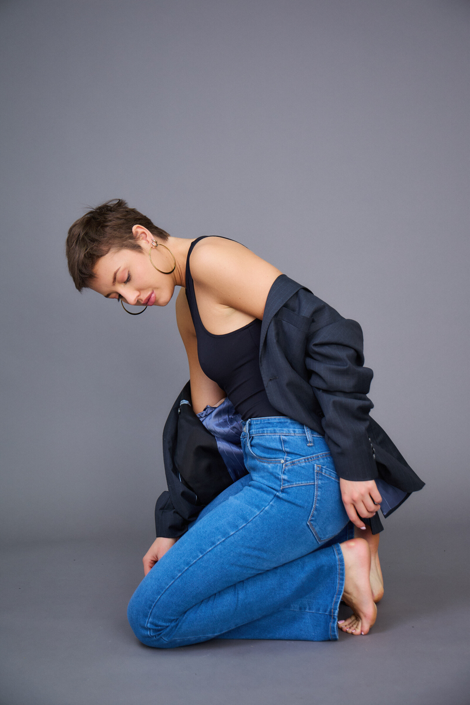 Wholesaler ANA & LUCY - Jeans Flare (push -up) - ANA & LUCY