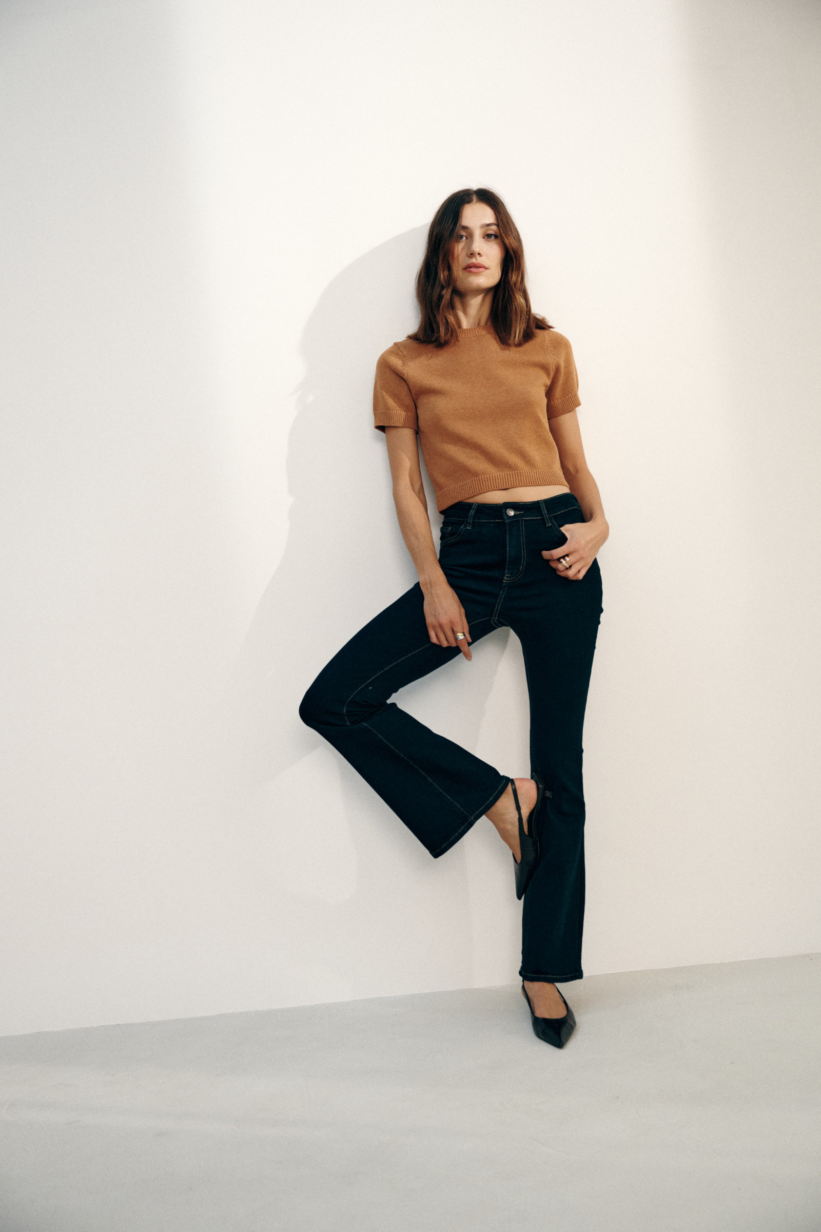Grossiste Ana & Lucy - Jeans Flare ( Push-up ) - ANA & LUCY