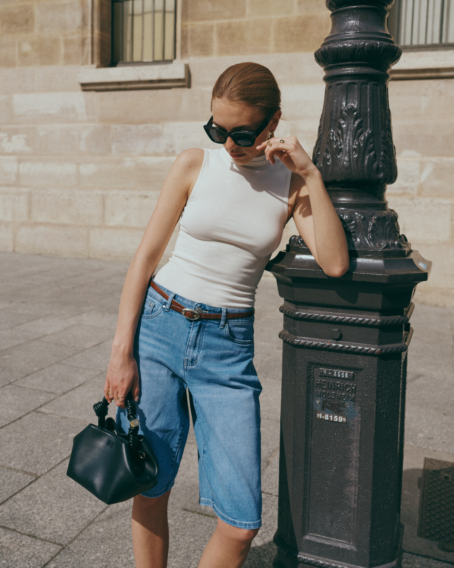 Grossiste Ana & Lucy - Bermuda Baggy Dad (Coupe ample) - Ana & Lucy