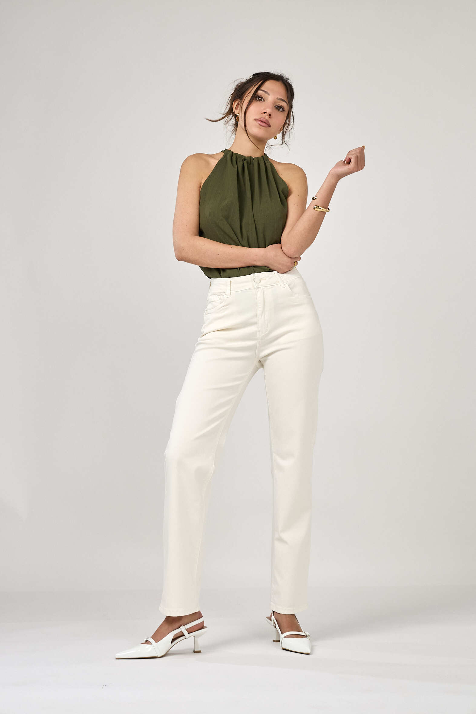 Grossiste Ana & Lucy - Pantalon Straight "Élise" - Ana & Lucy