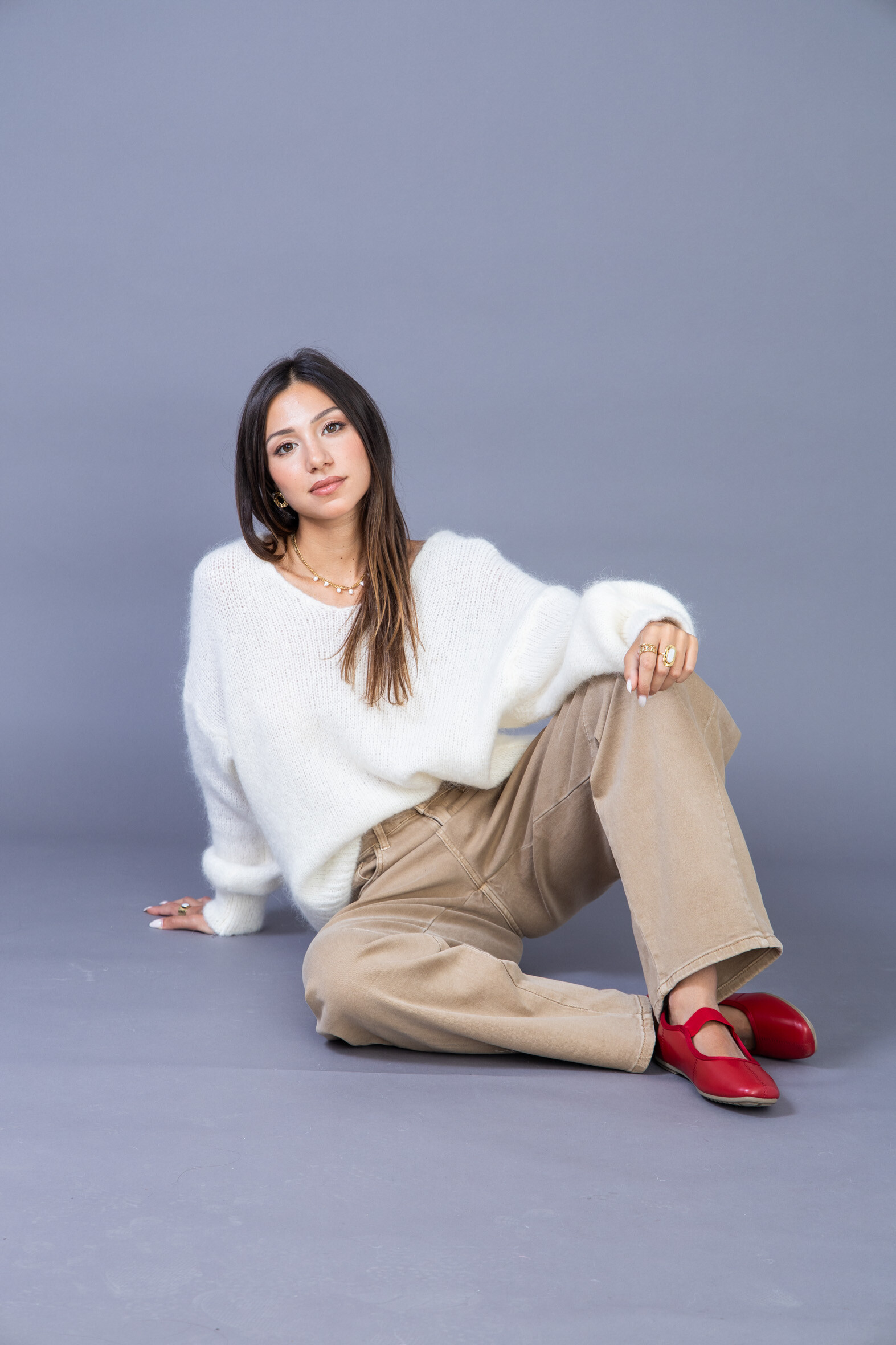Wholesaler Ana & Lucy - Barrel Pants in Color "Lorena" - Ana & Lucy