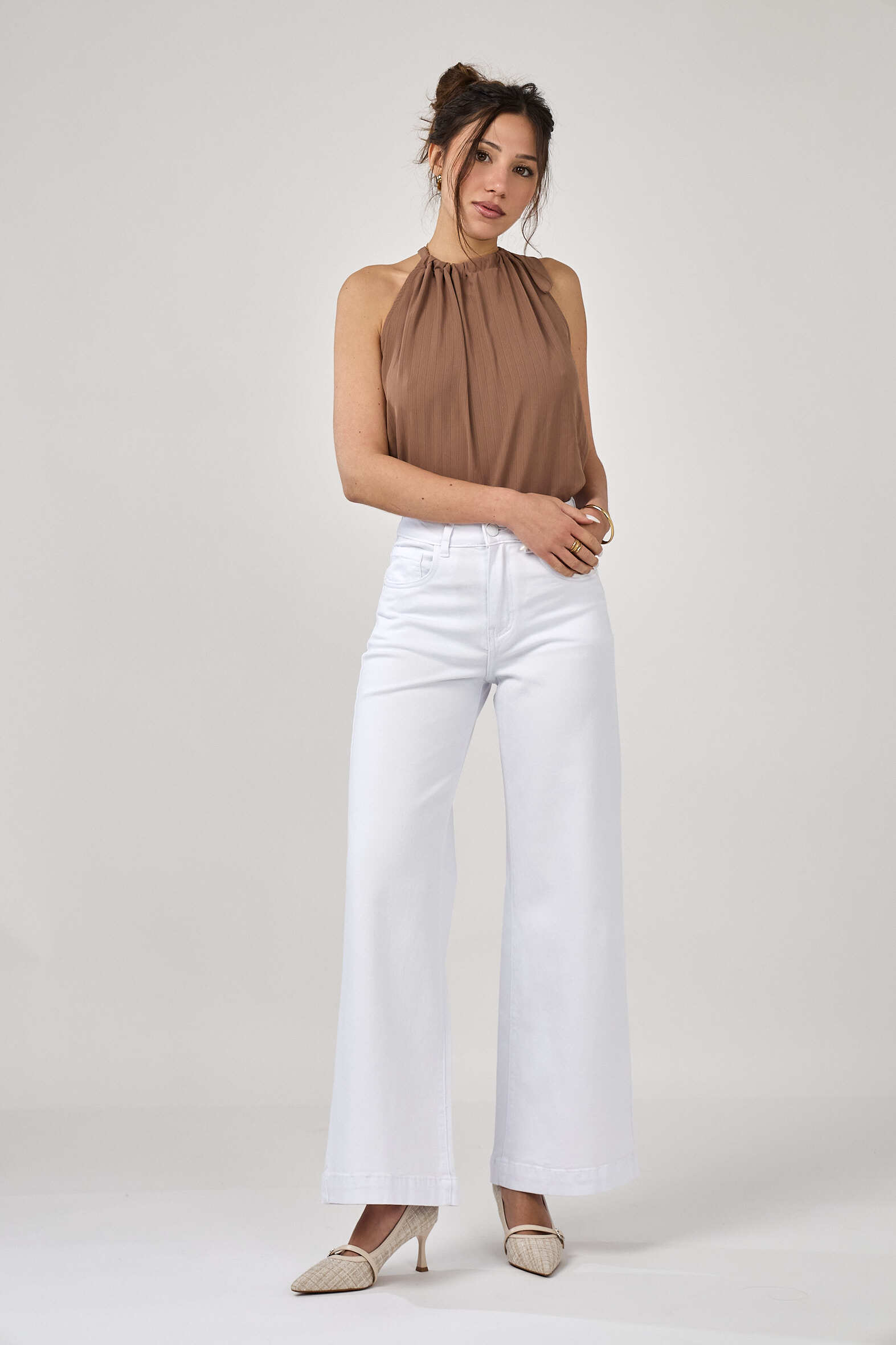 Grossiste Ana & Lucy - Pantalon Wide "Naelle" - Ana & Lucy