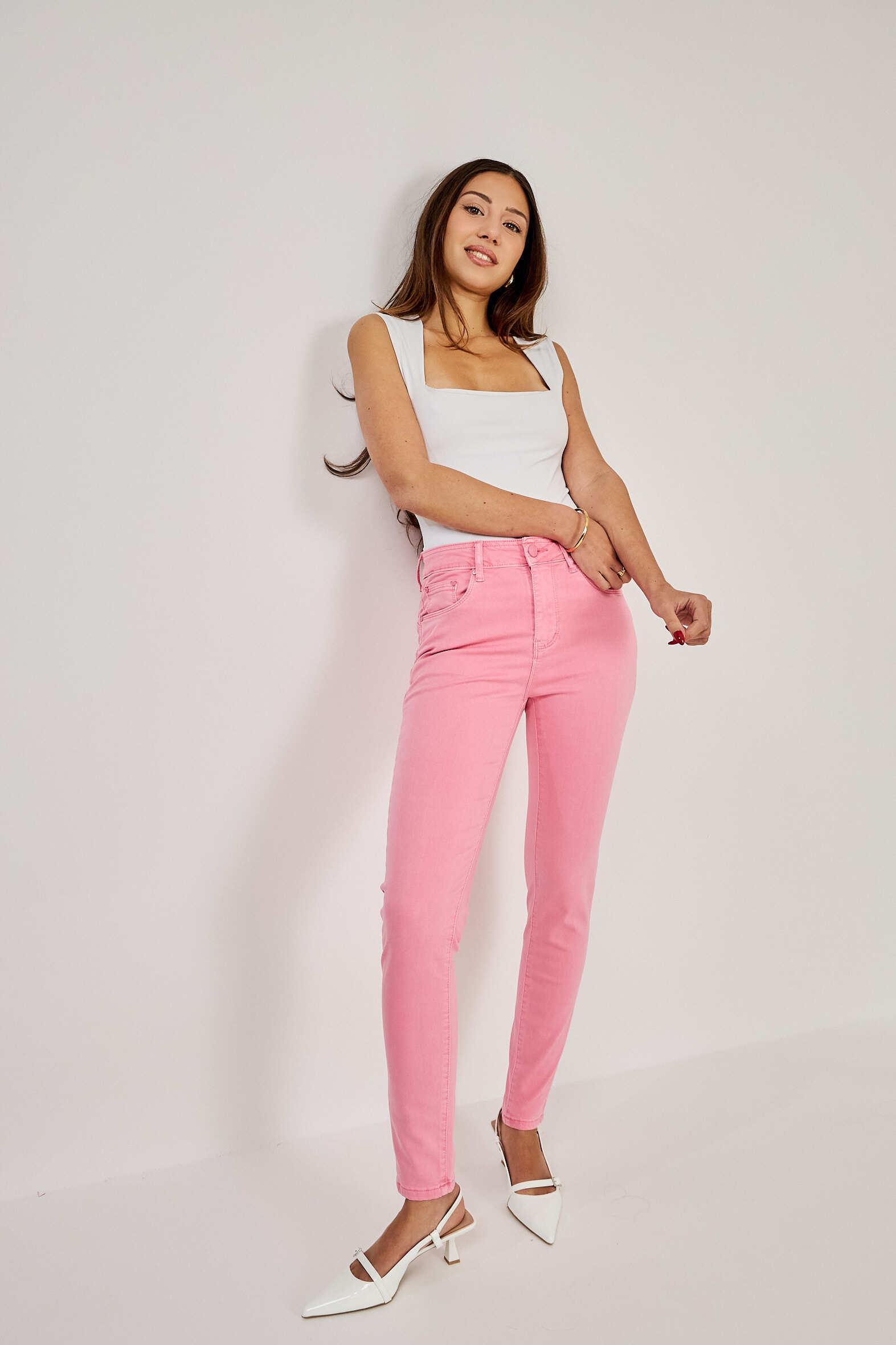 Mayorista Ana & Lucy - Pantalón slim "Anna" (Push-up) - Ana & Lucy