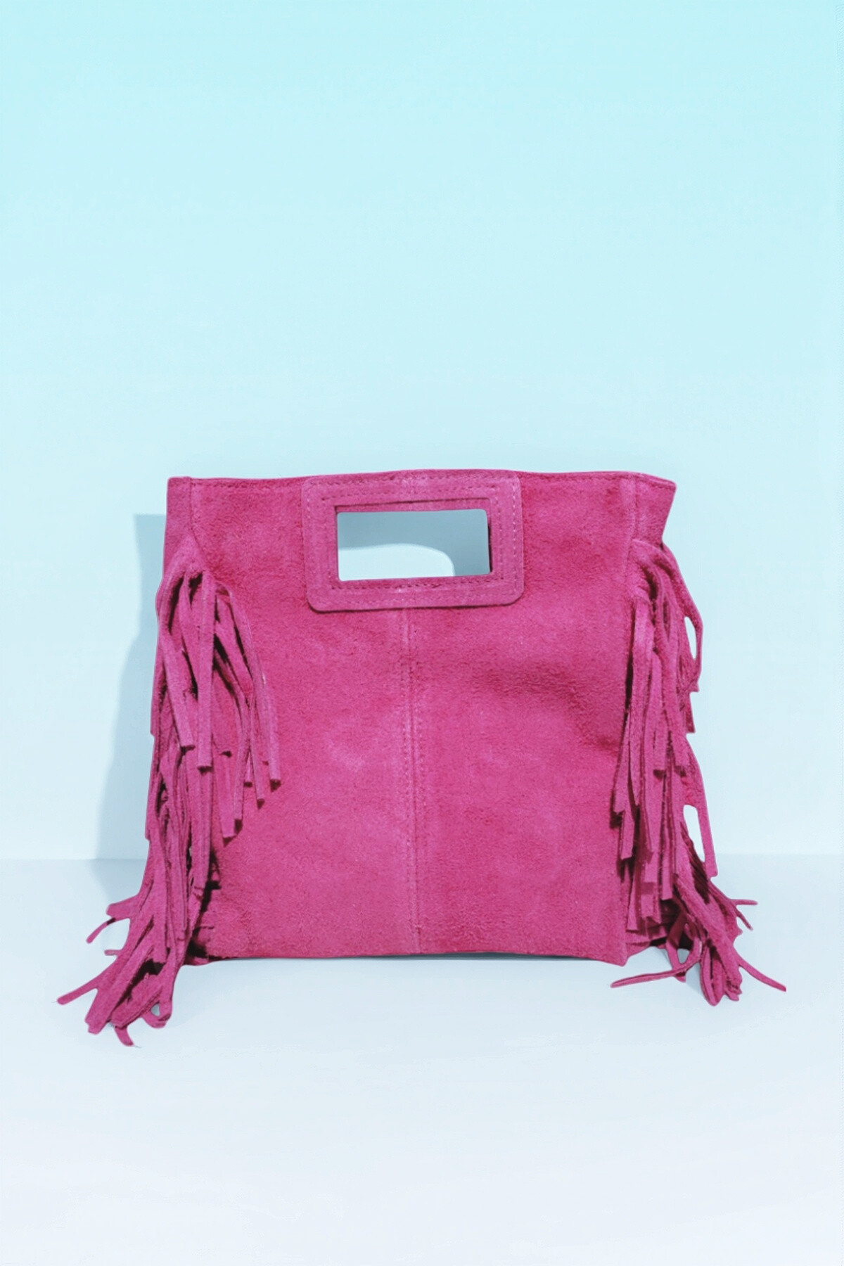 Grossiste Andie Blue - SAC A MAIN BANDOULIERE CROUTE DE CUIR