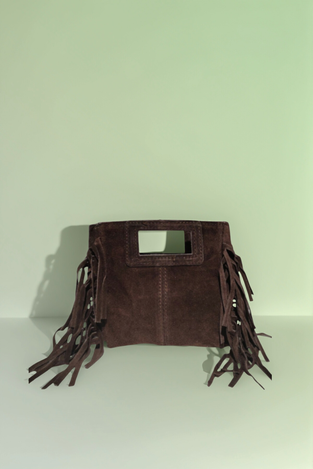 Wholesaler Andie Blue - SHOULDER BAG IN SPLIT LEATHER 17*5*17CM