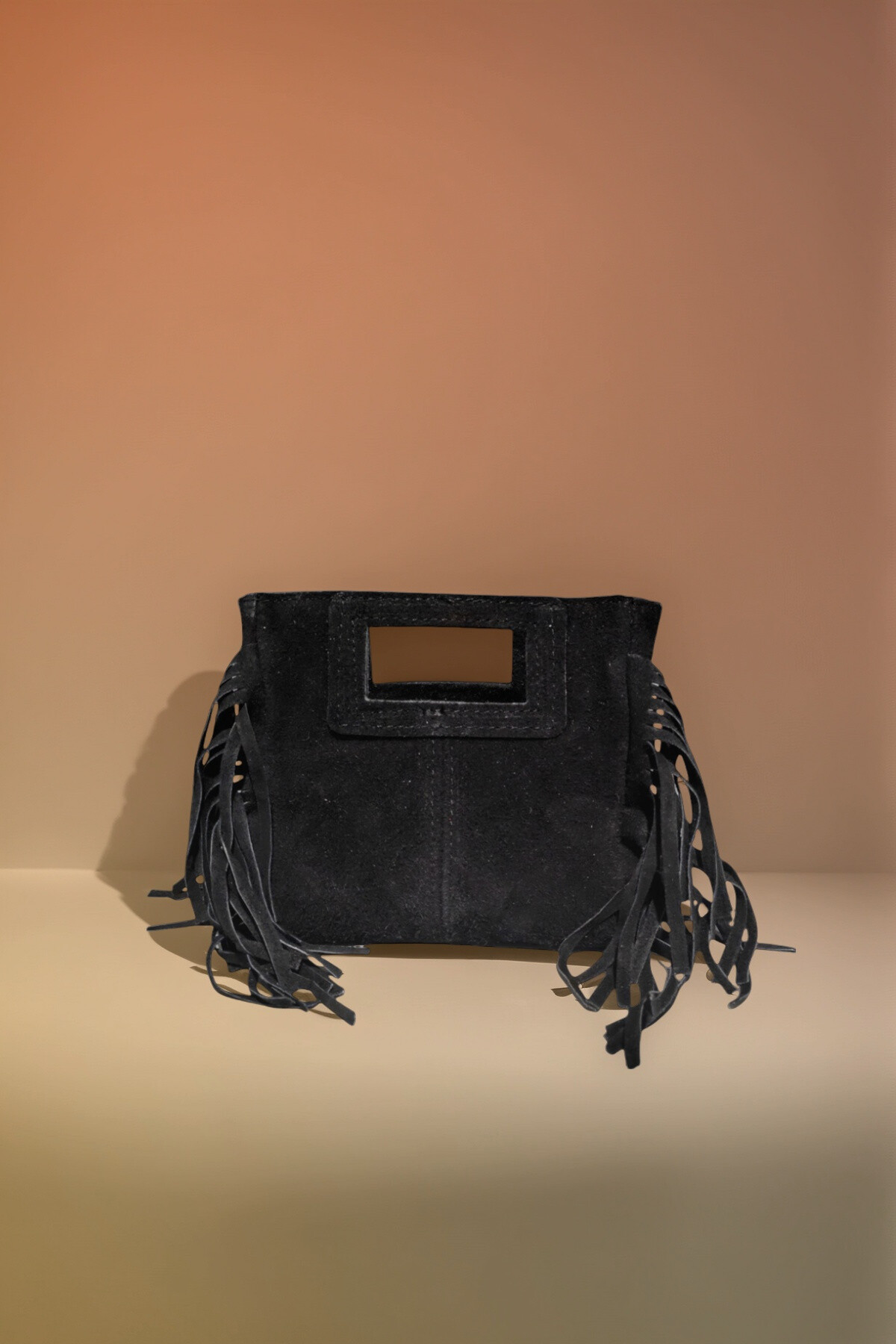 Wholesaler Andie Blue - SHOULDER BAG IN SPLIT LEATHER 17*5*17CM