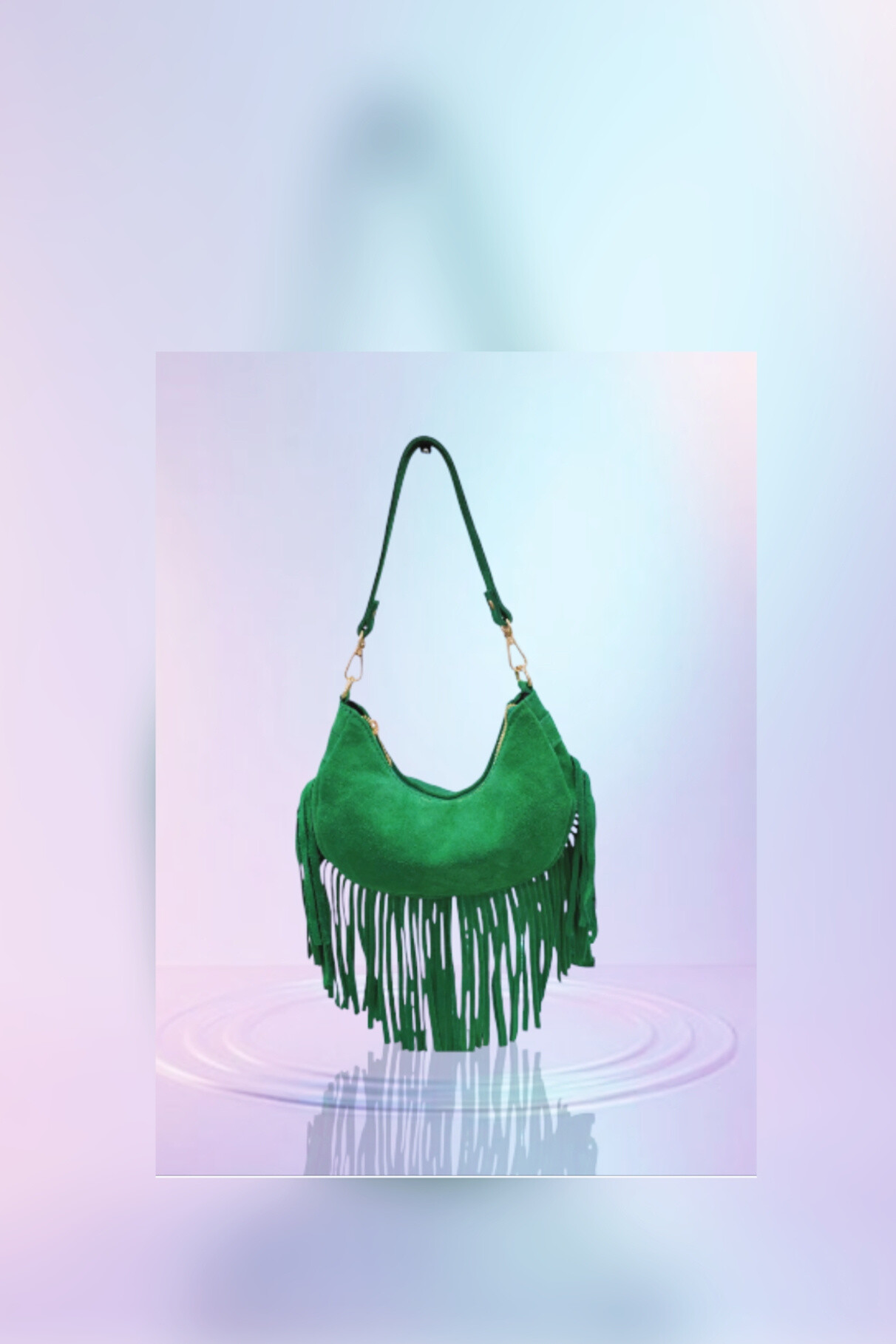 Wholesaler Andie Blue - Leather Crust Bandouliere Handbag