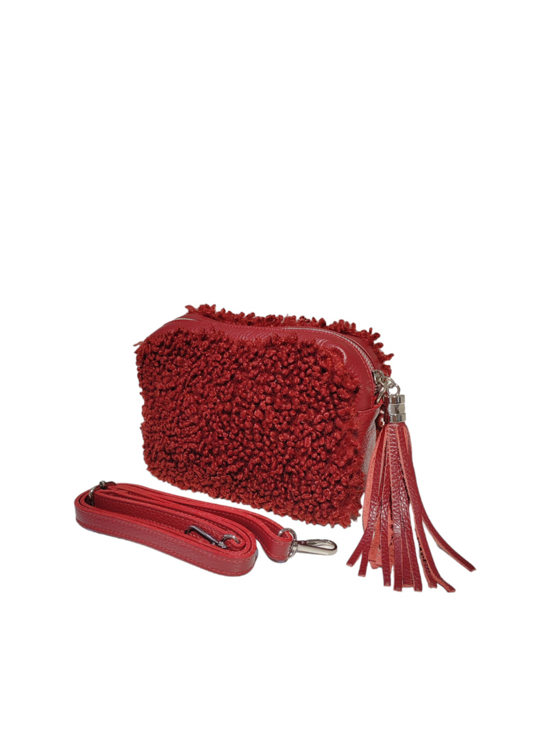 Grossiste Andie Blue - SAC BANDOULIERE CUIR GARNI LAINE