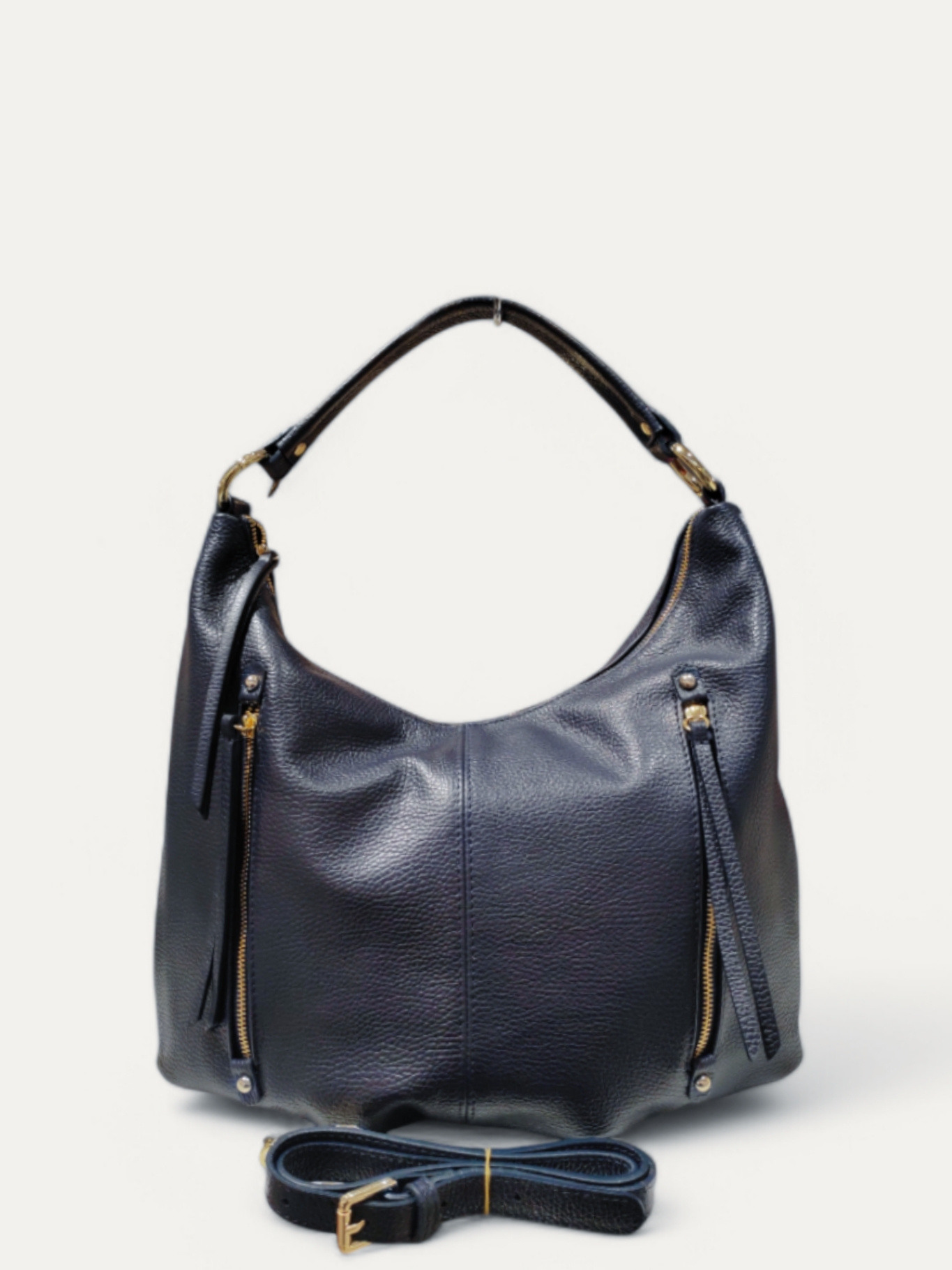 Wholesaler Andie Blue - COFFEE LEATHER CROSSBODY TOTE BAG