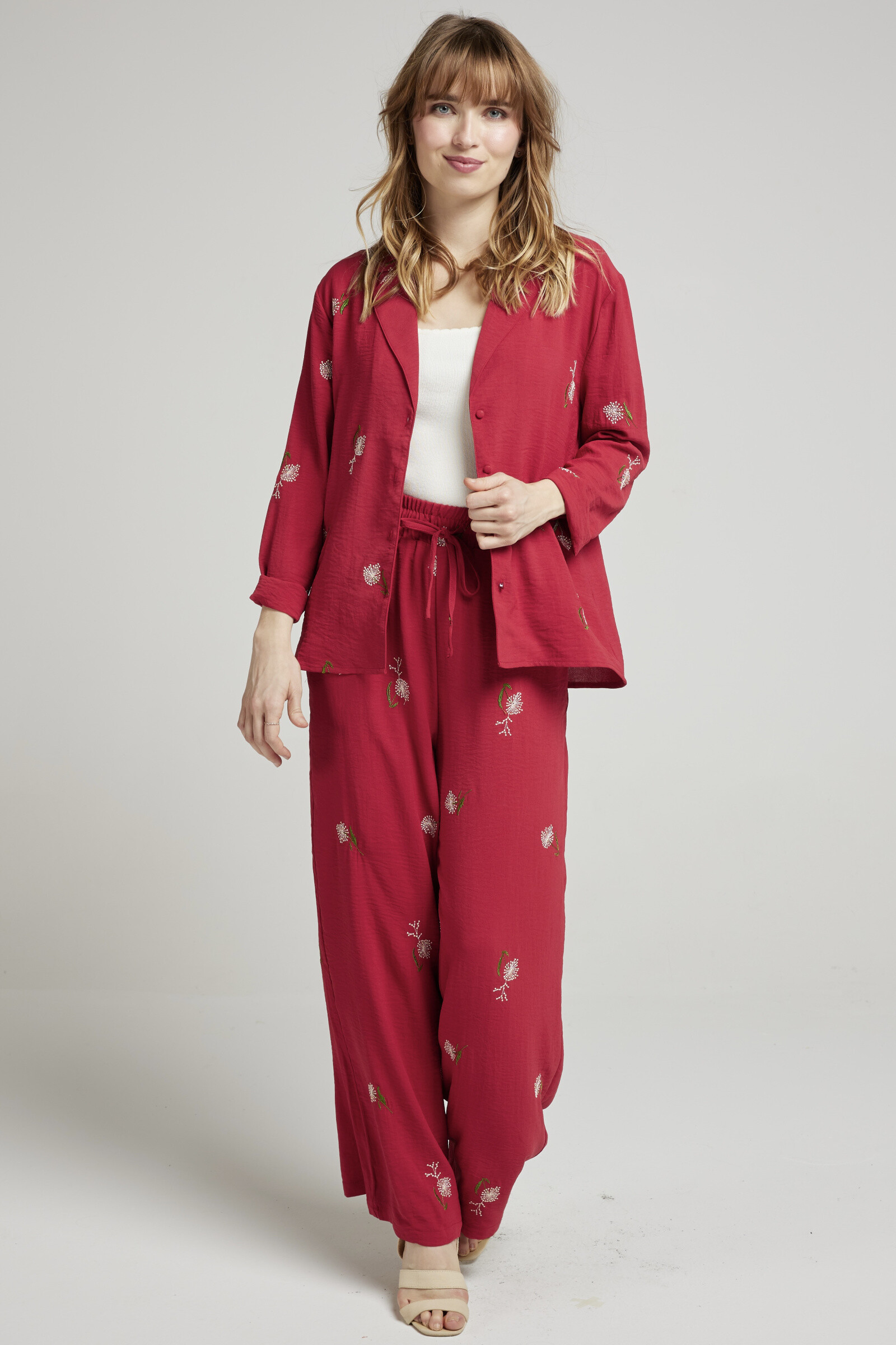 Wholesaler Andy & Lucy - Dandelion embroidered shirt