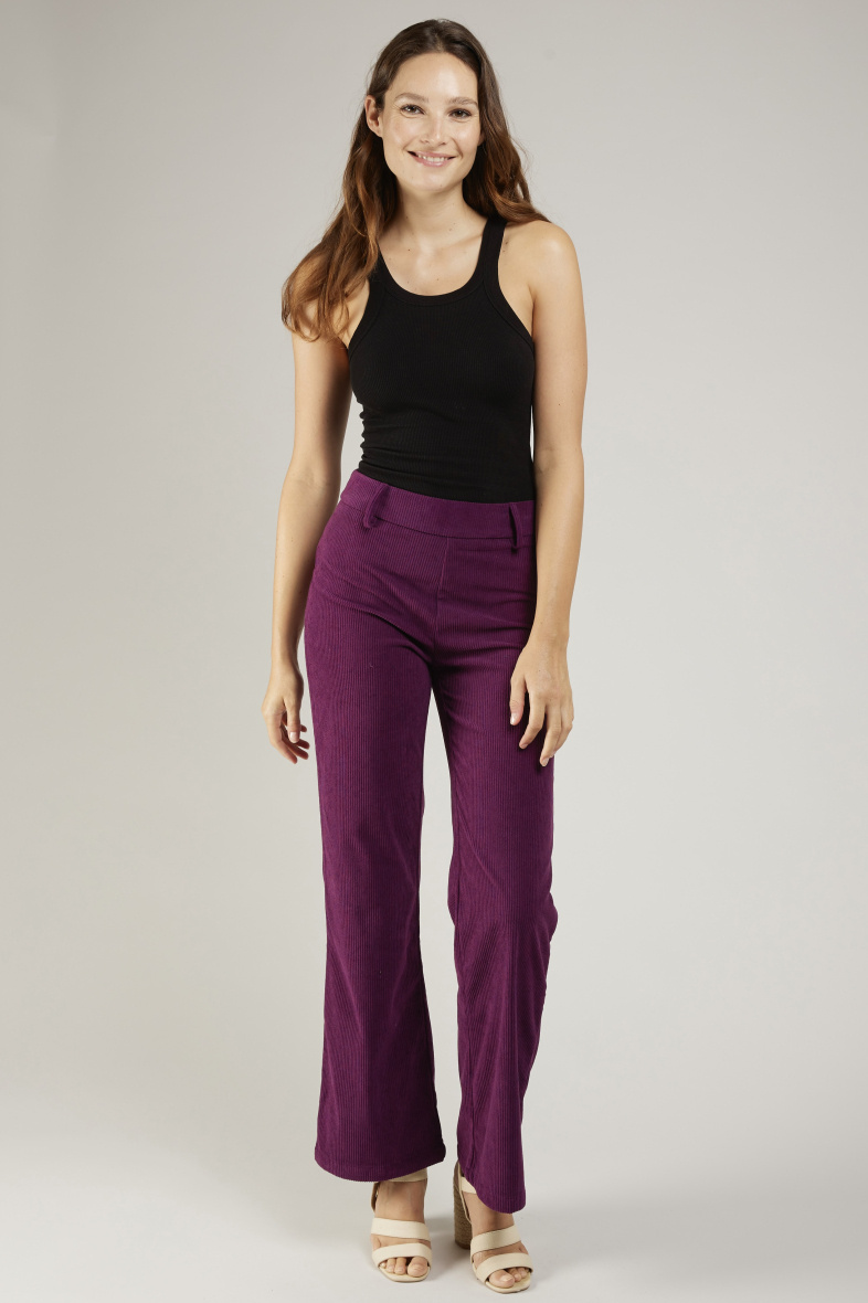 Grossiste Andy & Lucy - Pantalon velours élégant