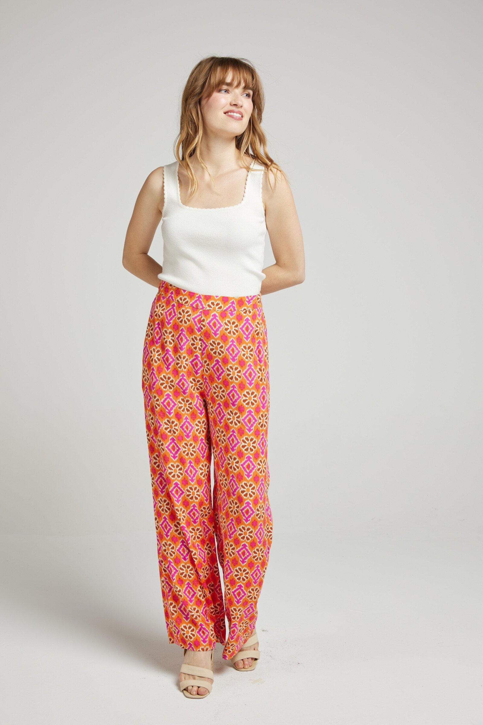 Wholesaler Andy & Lucy - Fluid printed pants
