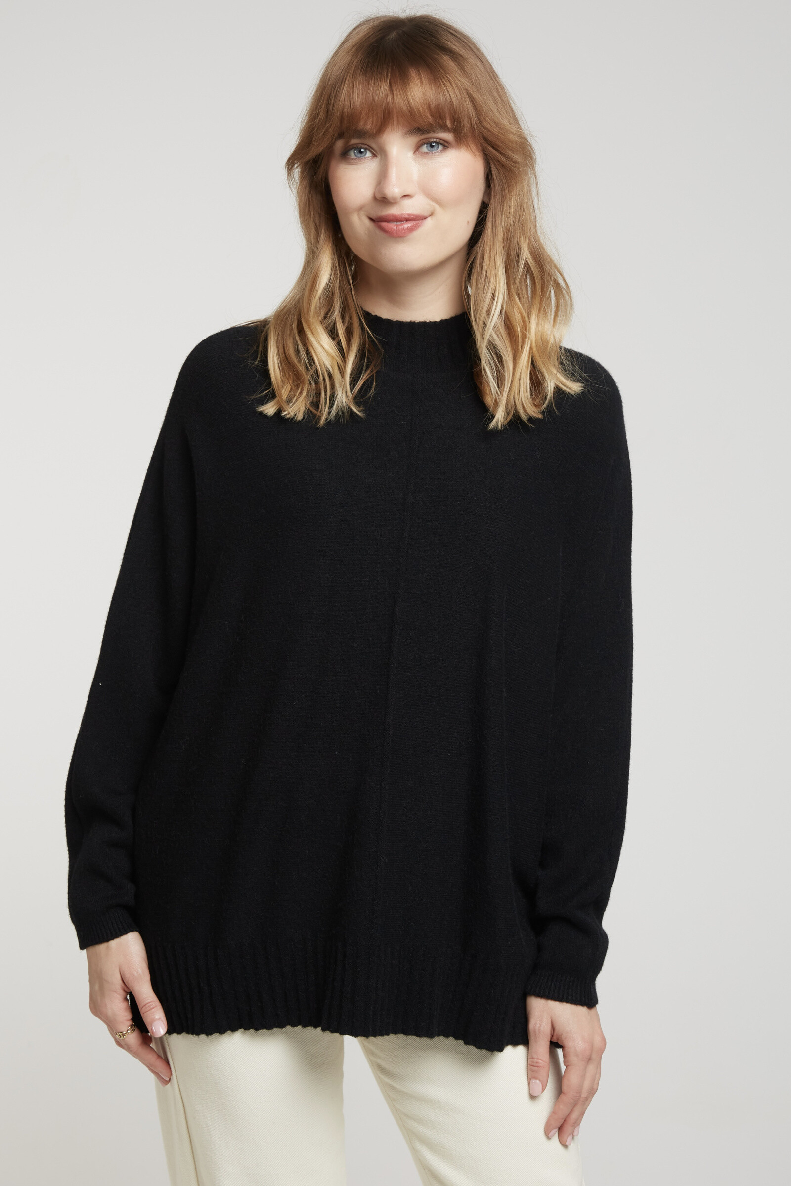 Wholesaler Andy & Lucy - Long plain oversized sweater