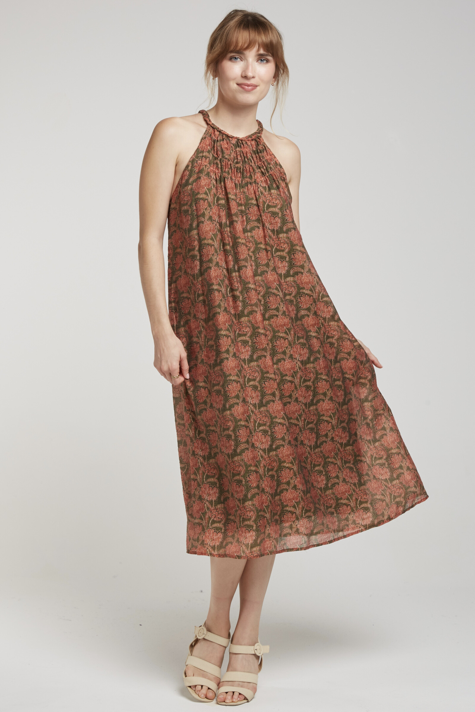 Wholesaler Andy & Lucy - Printed long dress