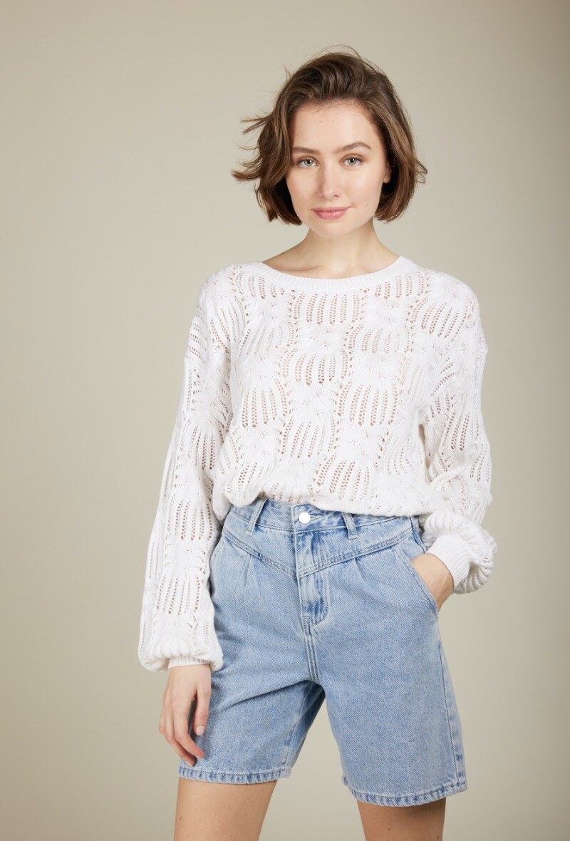 Wholesaler Andy & Lucy - Bermuda denim shorts