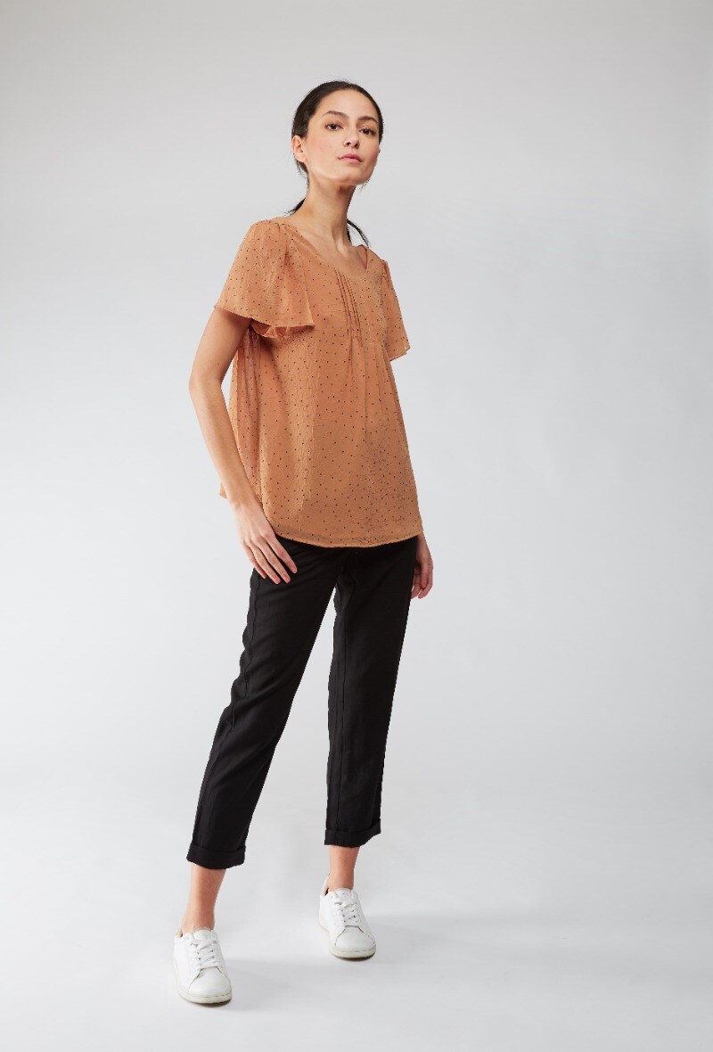 Grossiste Andy & Lucy - Blouse douce dos nu