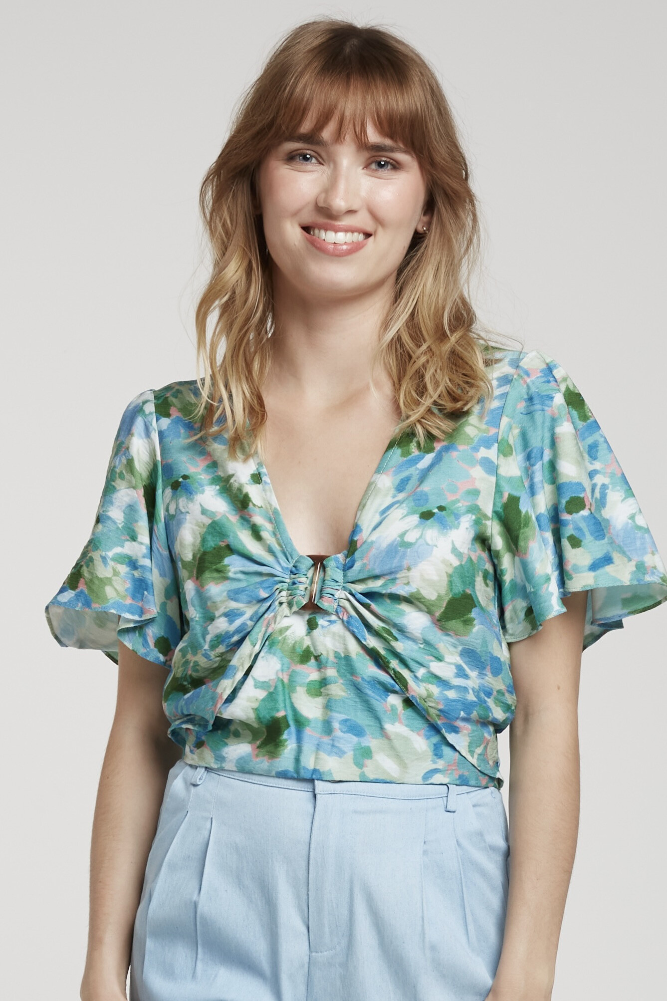 Wholesaler Andy & Lucy - Printed open back top
