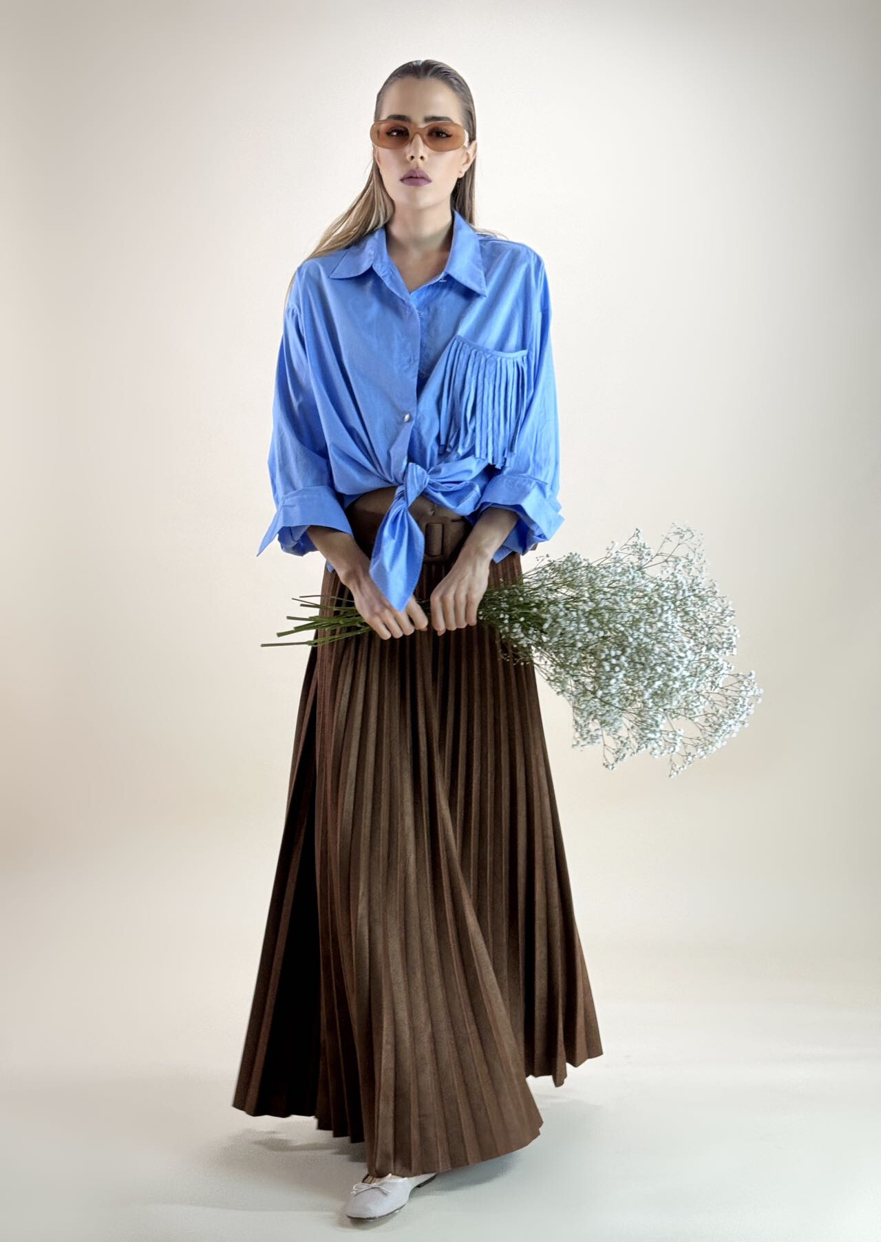 Wholesaler ANNE LOU'S - 100% cotton shirt