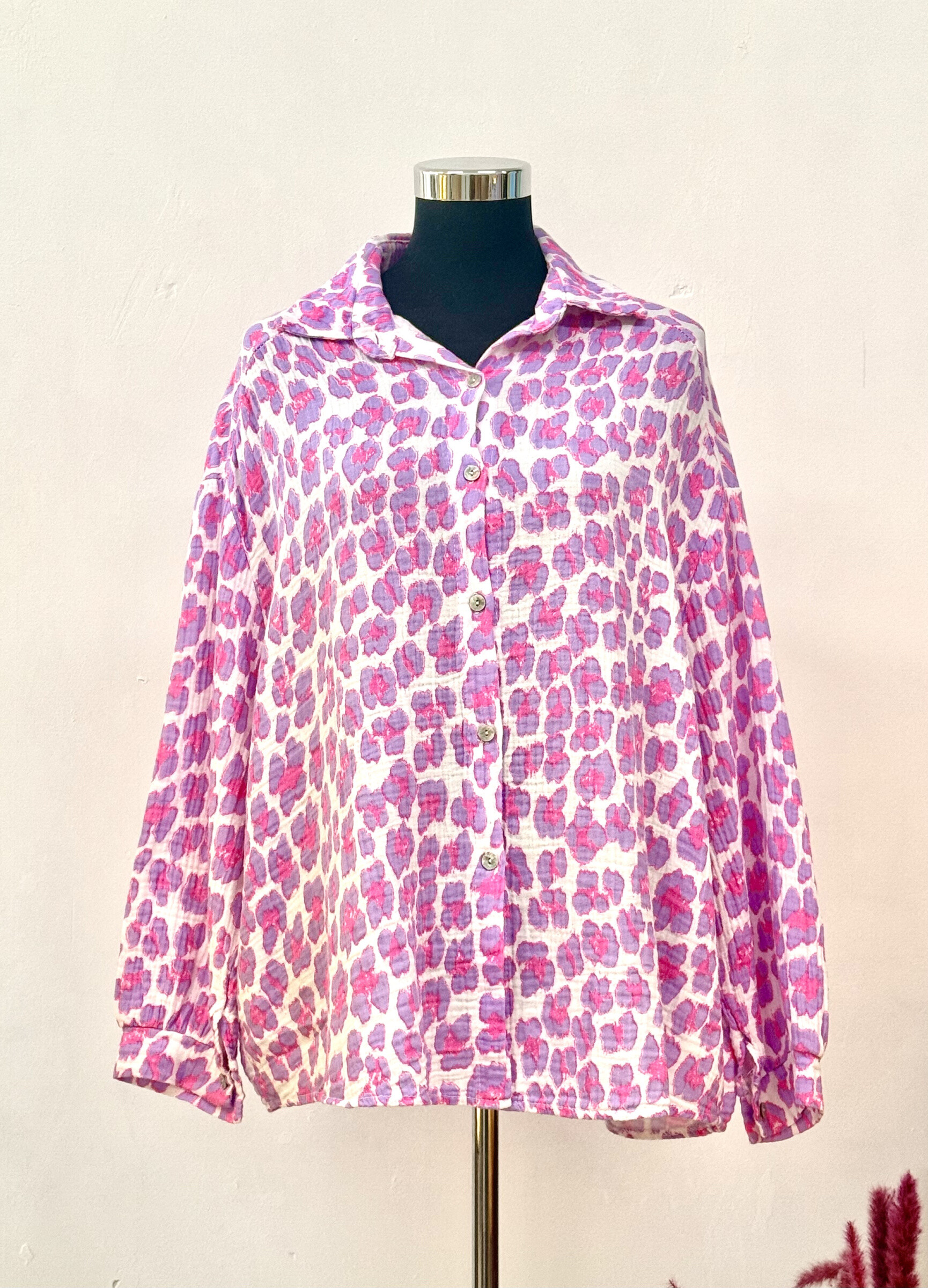 Wholesaler ANNE LOU'S - Cotton gauze shirt
