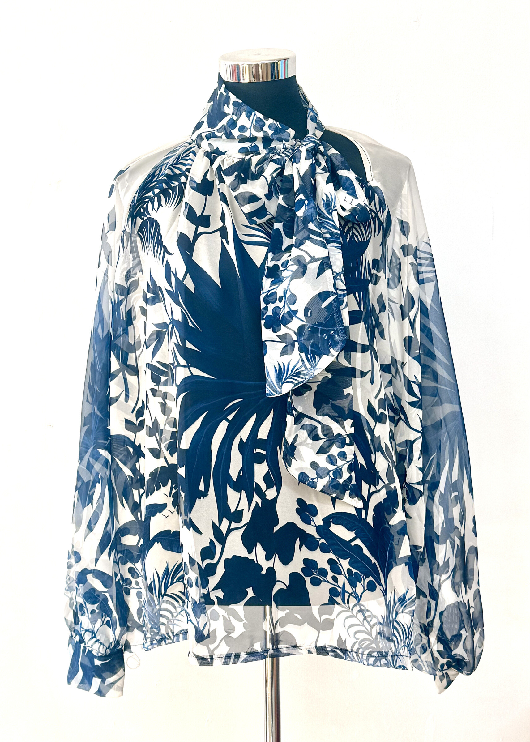 Wholesaler ANNE LOU'S - Mousseline shirt knot