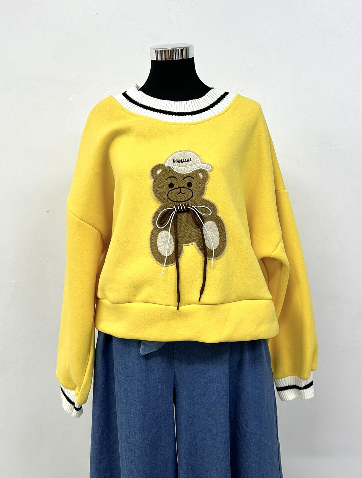 Wholesaler ANNE LOU'S - Bear sweatshirt