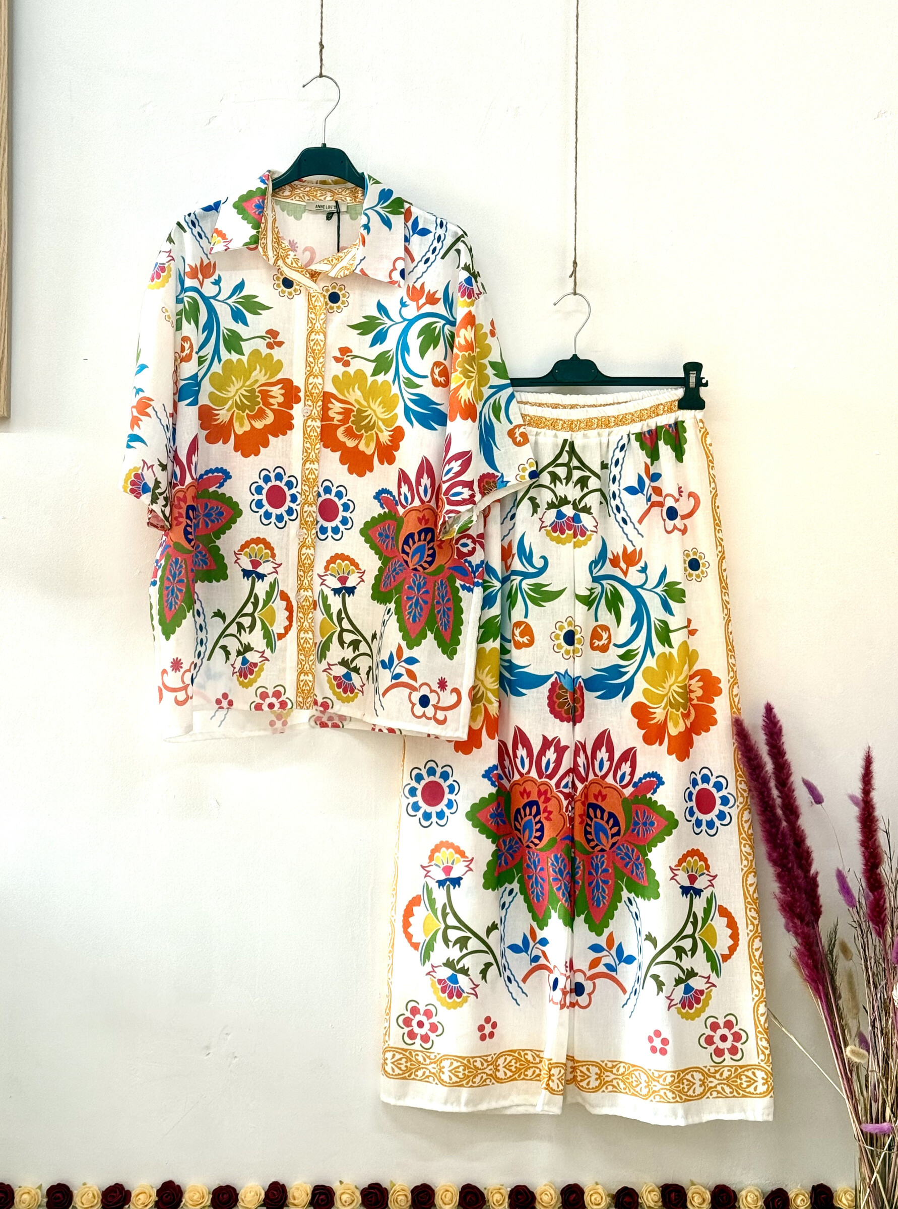 Wholesaler ANNE LOU'S - Printed pants shirt
