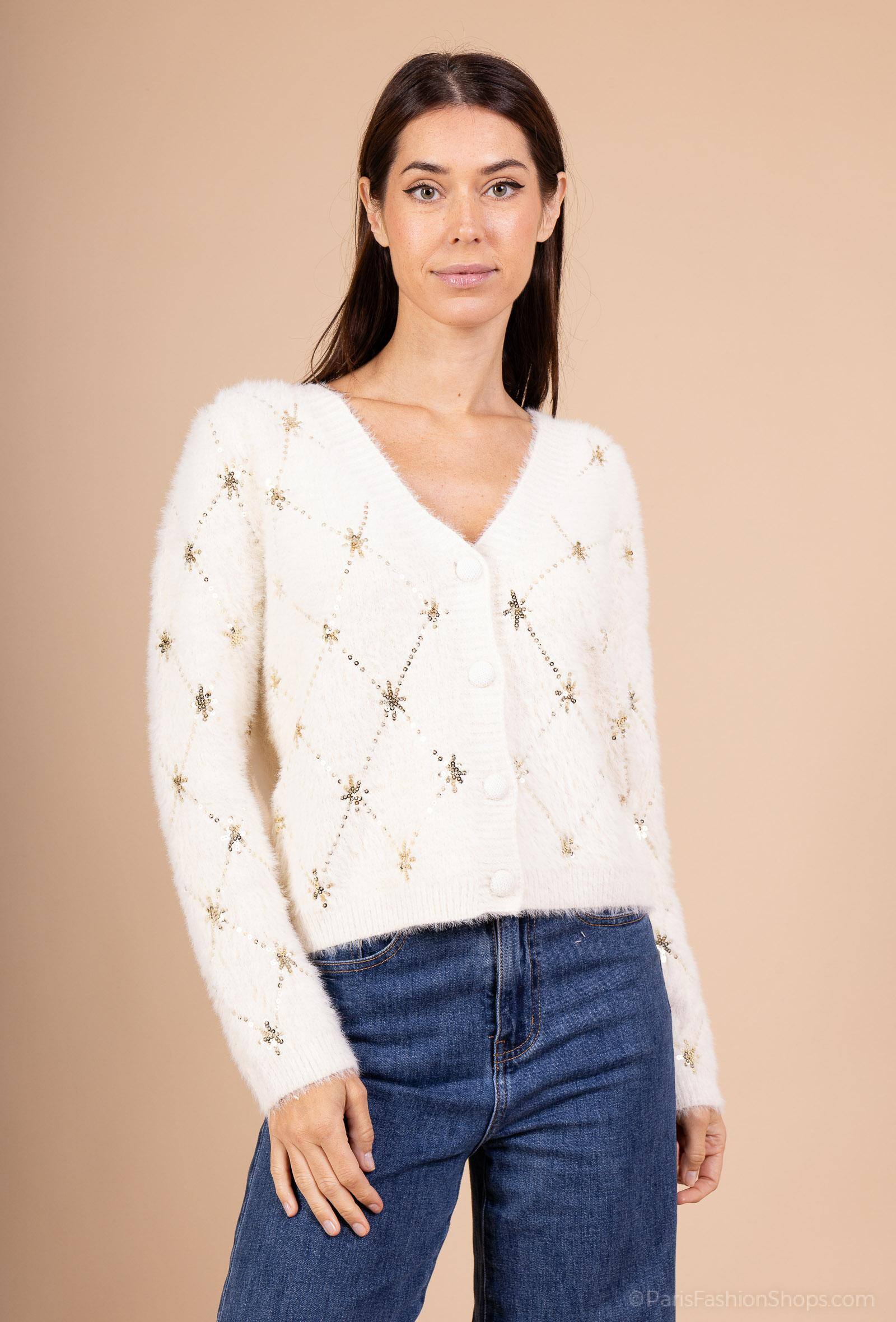 Wholesaler ANNE LOU'S - Sequin vest