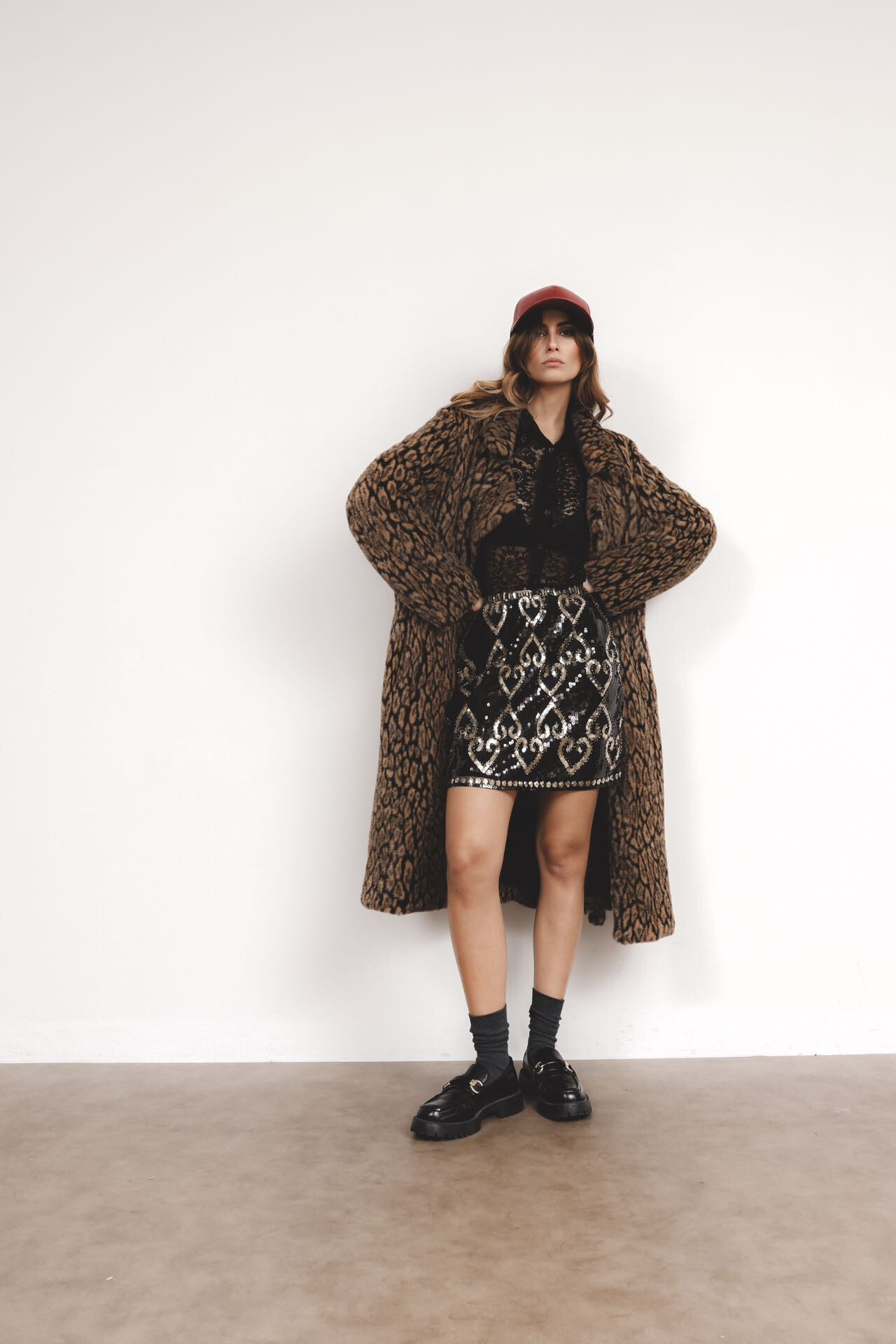 Wholesaler ANNE LOU'S - Sequin skirt