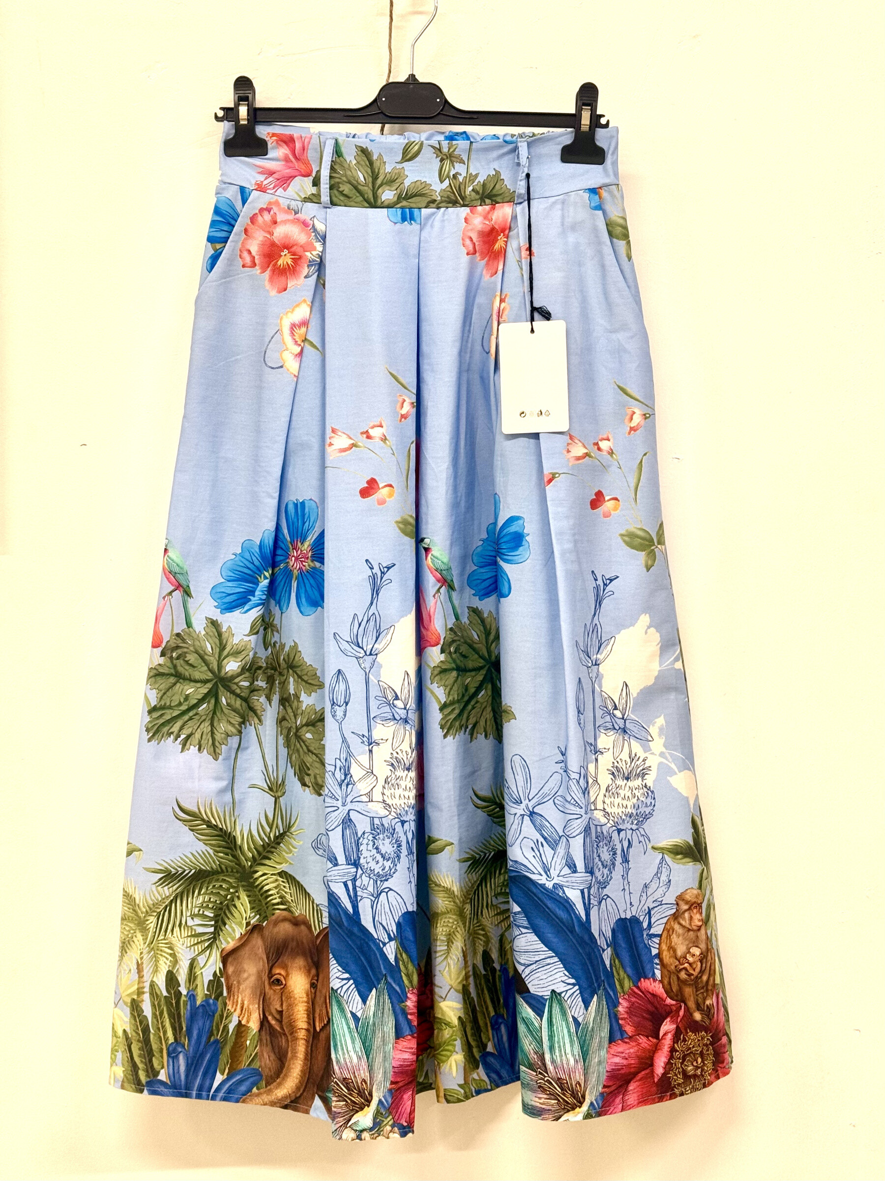 Wholesaler ANNE LOU'S - Fleur printed skirt