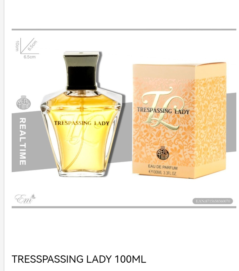 Wholesaler ANNE LOU'S - Trespassing Lady perfume for women