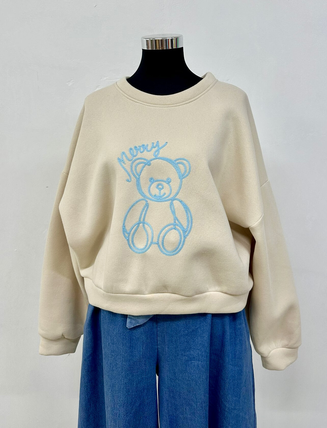 Wholesaler ANNE LOU'S - Bear sweatshirt