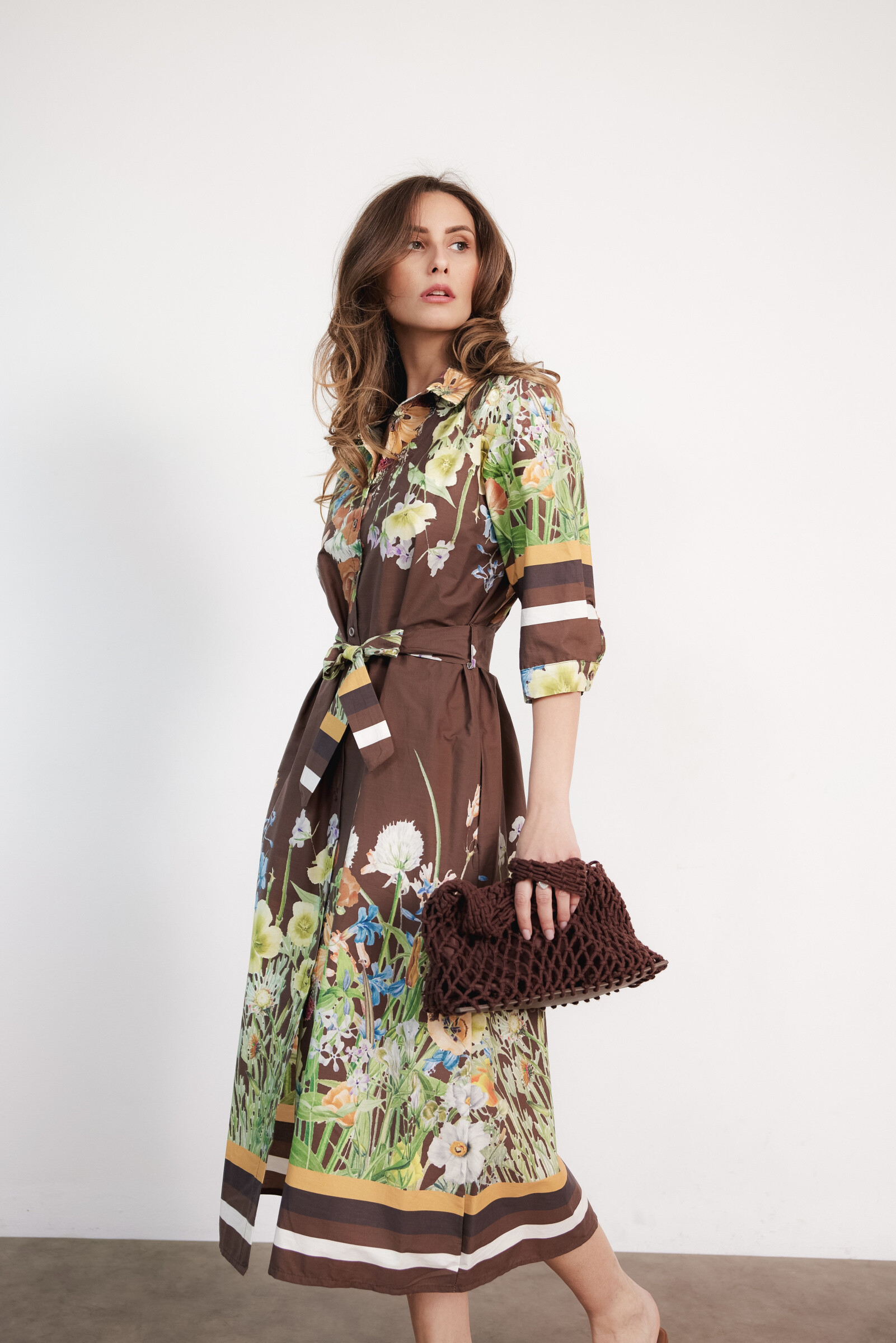 Wholesaler ANNE LOU'S - Floral printed dress