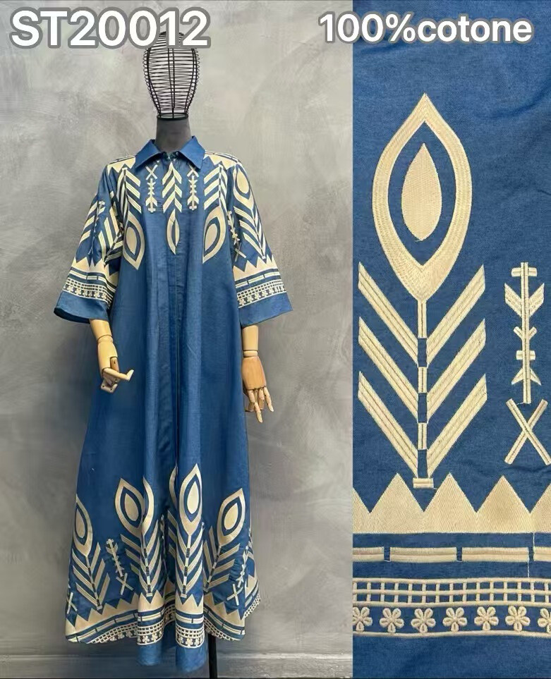 Wholesaler ANNE LOU'S - Embroidery dress